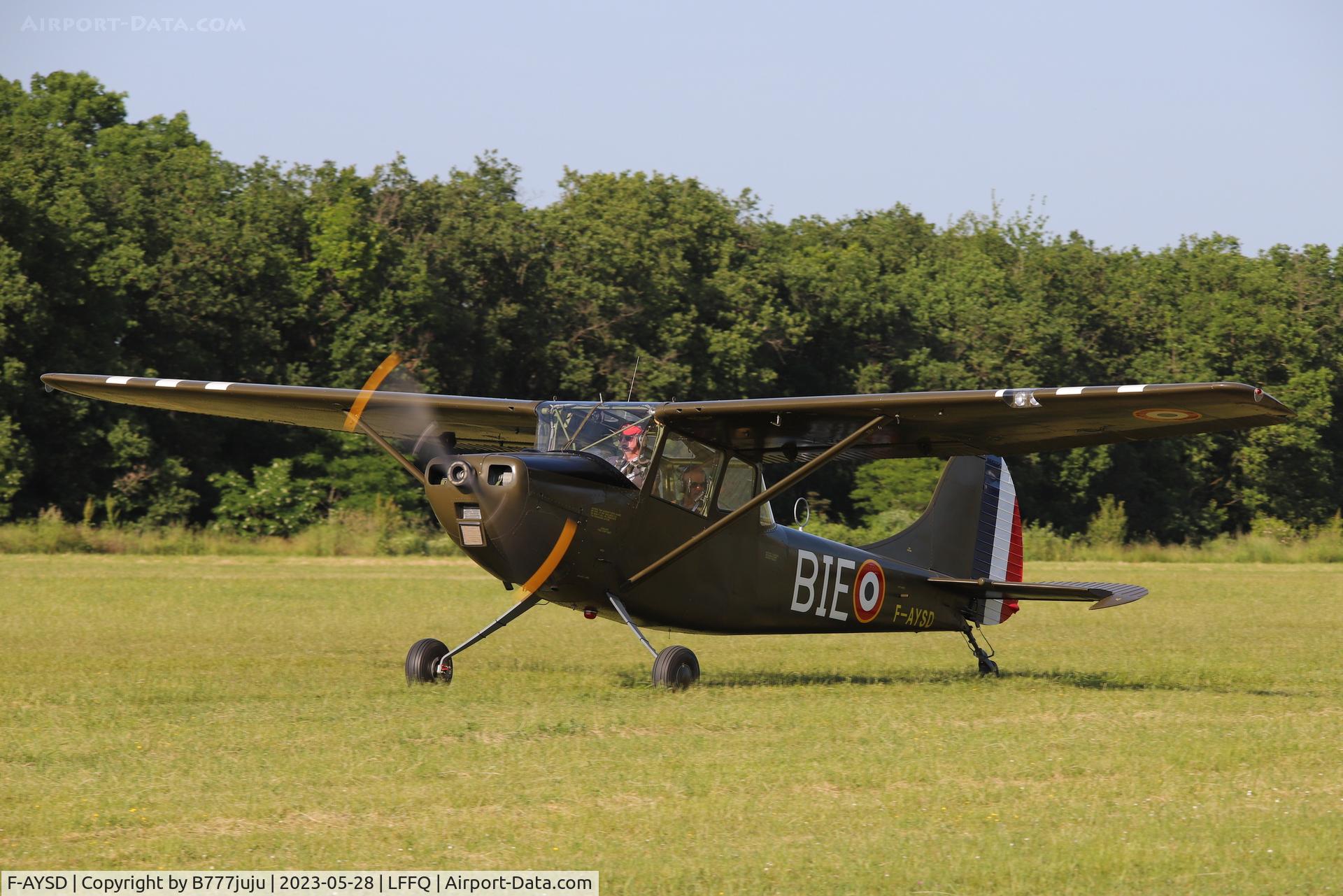 F-AYSD, 1953 Cessna O-1E Bird Dog C/N 24533, Ferté Alais 2023