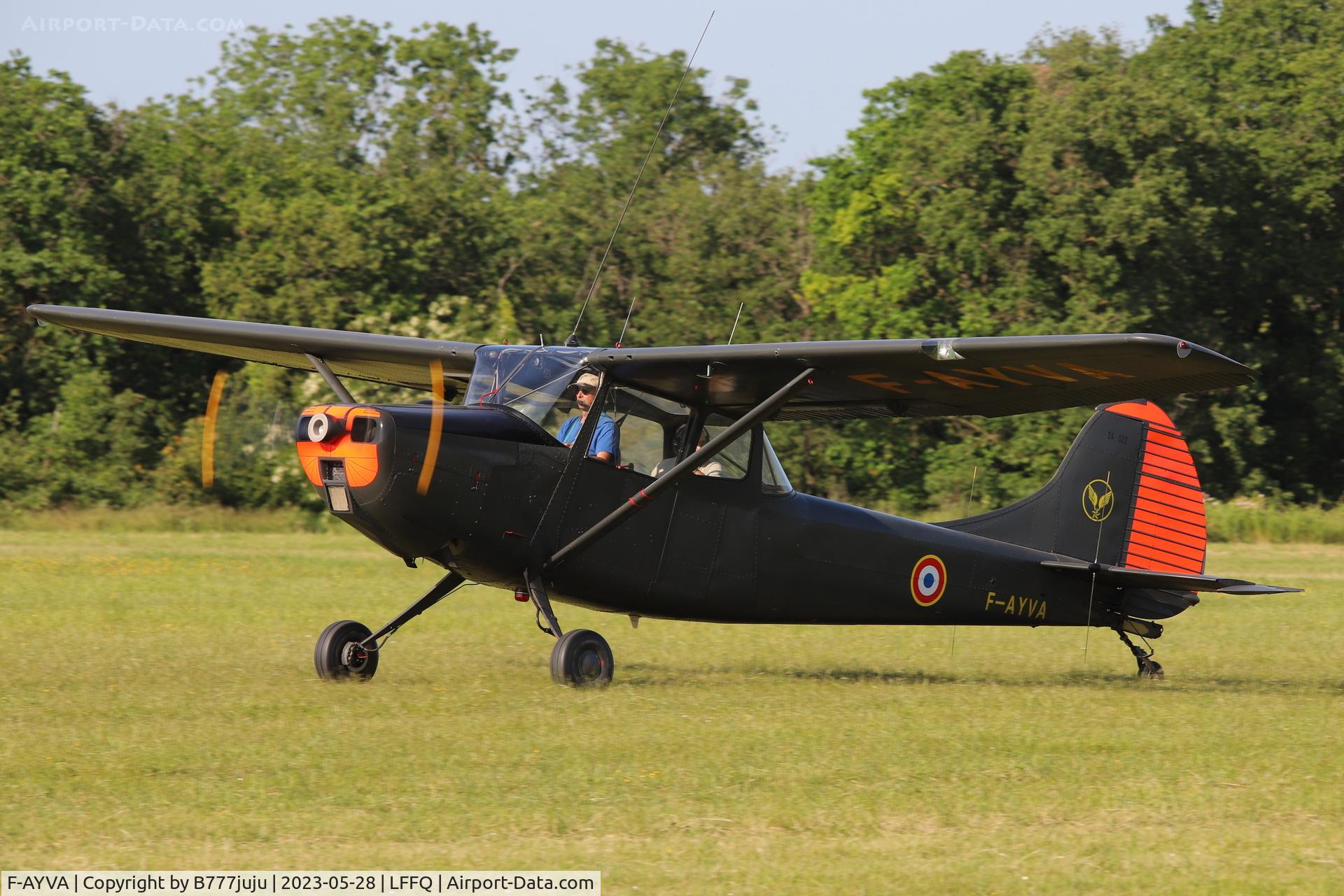 F-AYVA, Cessna L-19E Bird Dog Bird Dog C/N 24522, Ferté Alais 2023