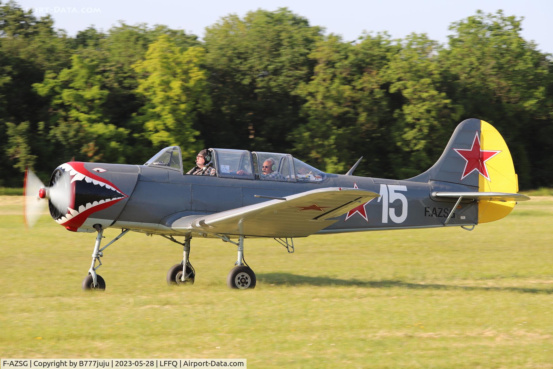 F-AZSG, Yakovlev Yak-18A C/N 1318, Ferté Alais 2023