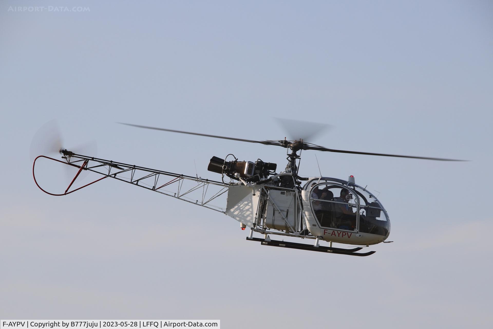 F-AYPV, Eurocopter SE-313B Alouette II C/N 1325, Ferté Alais 2023