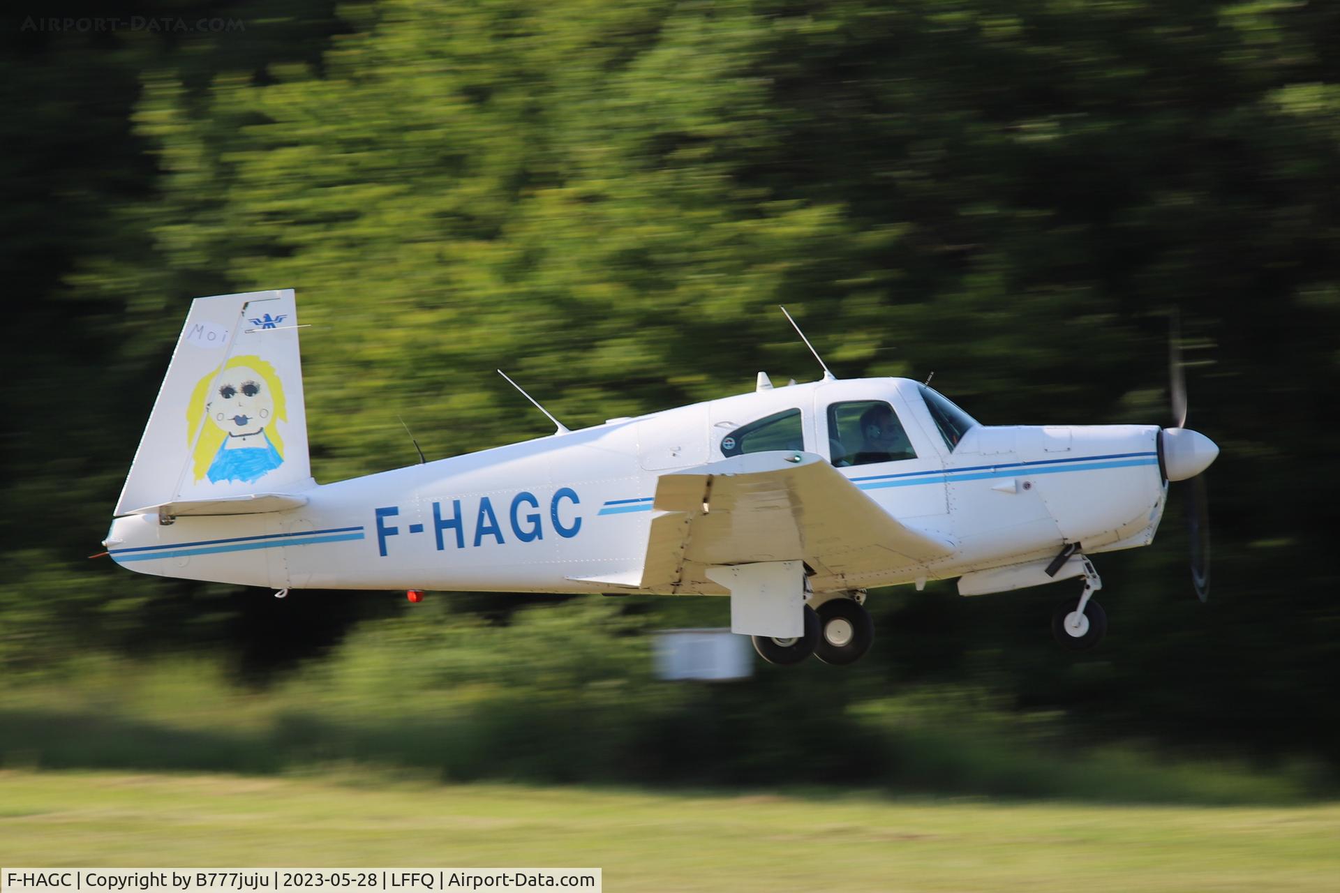 F-HAGC, 1960 Mooney M20A C/N 1658, Ferté Alais 2023