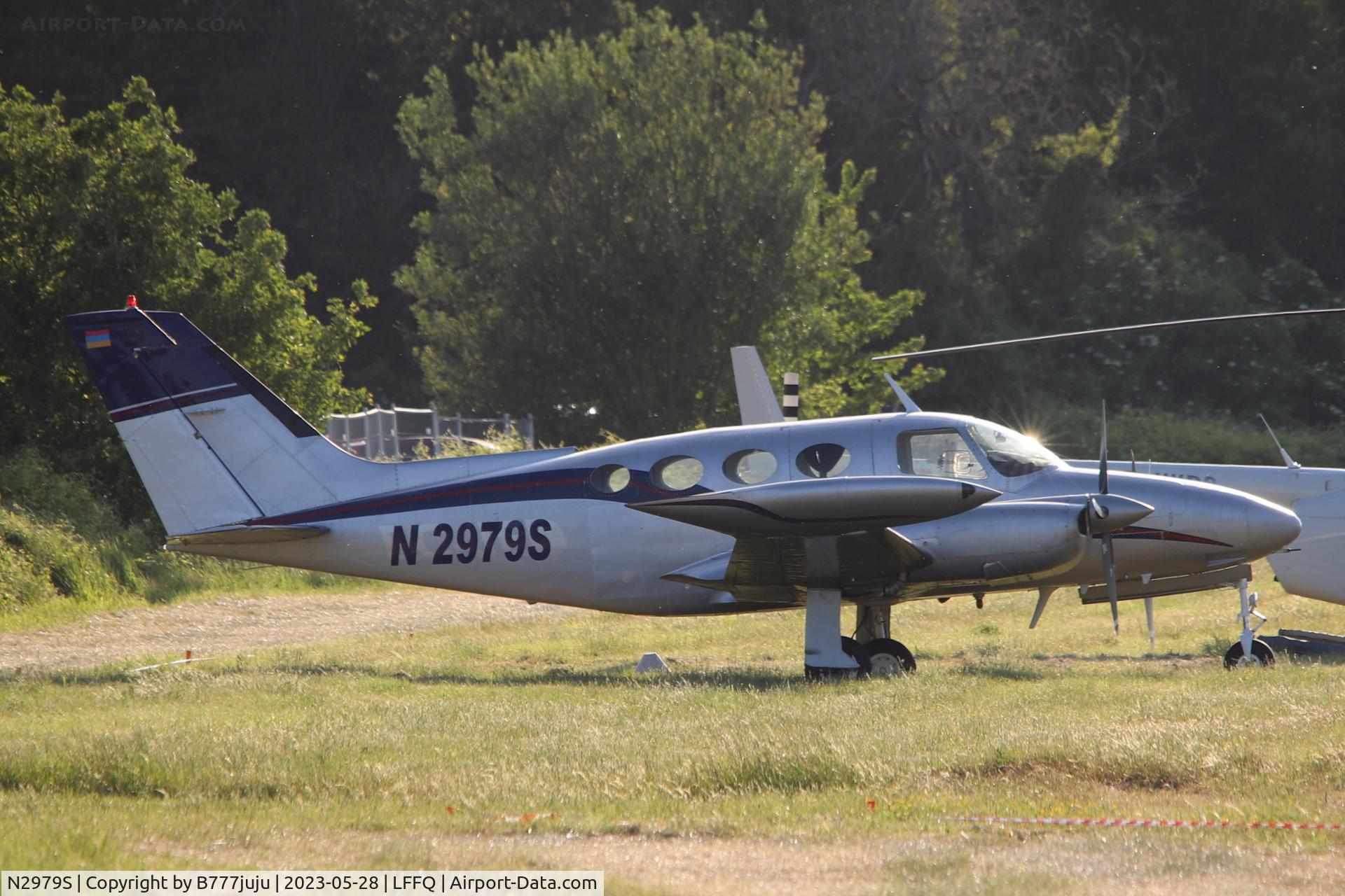 N2979S, 2013 Cessna 411A C/N 411-0272, Ferté Alais 2023