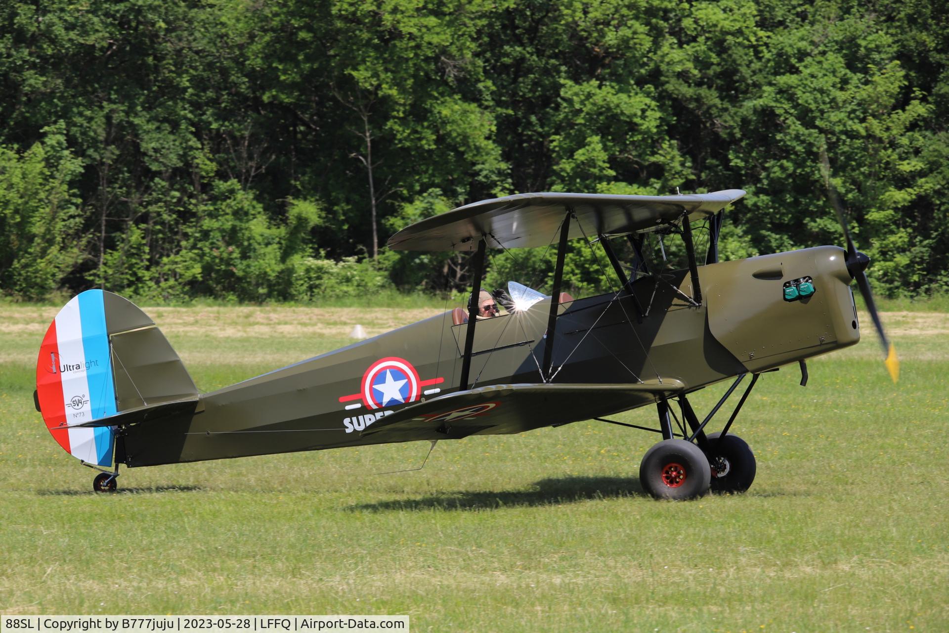 88SL, Ultralight Concept SV4-RS C/N 73, Ferté Alais 2023