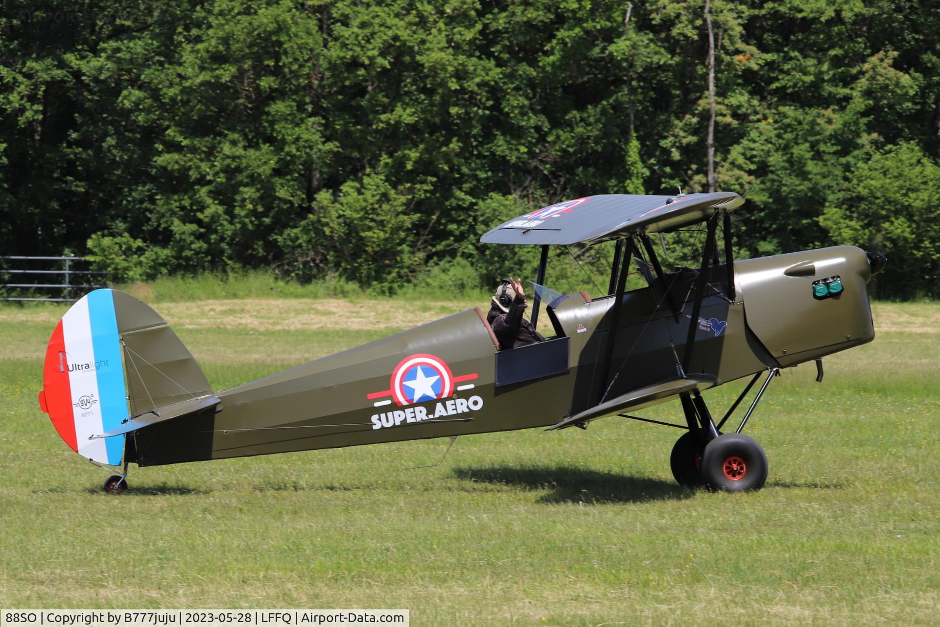 88SO, Ultralight Concept SV4-RS C/N 71, Ferté Alais 2023