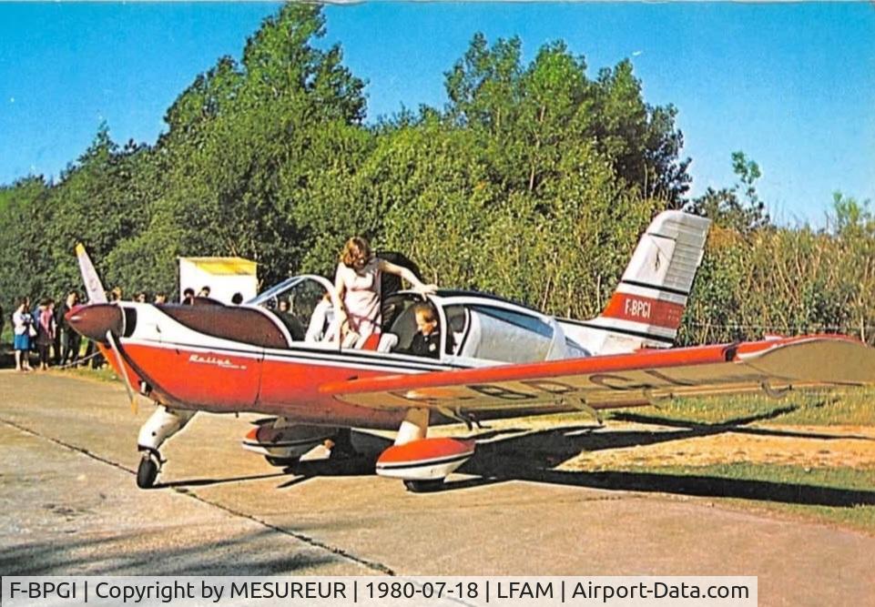 F-BPGI, Socata MS-893A Rallye Commodore 180 C/N 10774, PARC DE BAGATELLE FRANCE