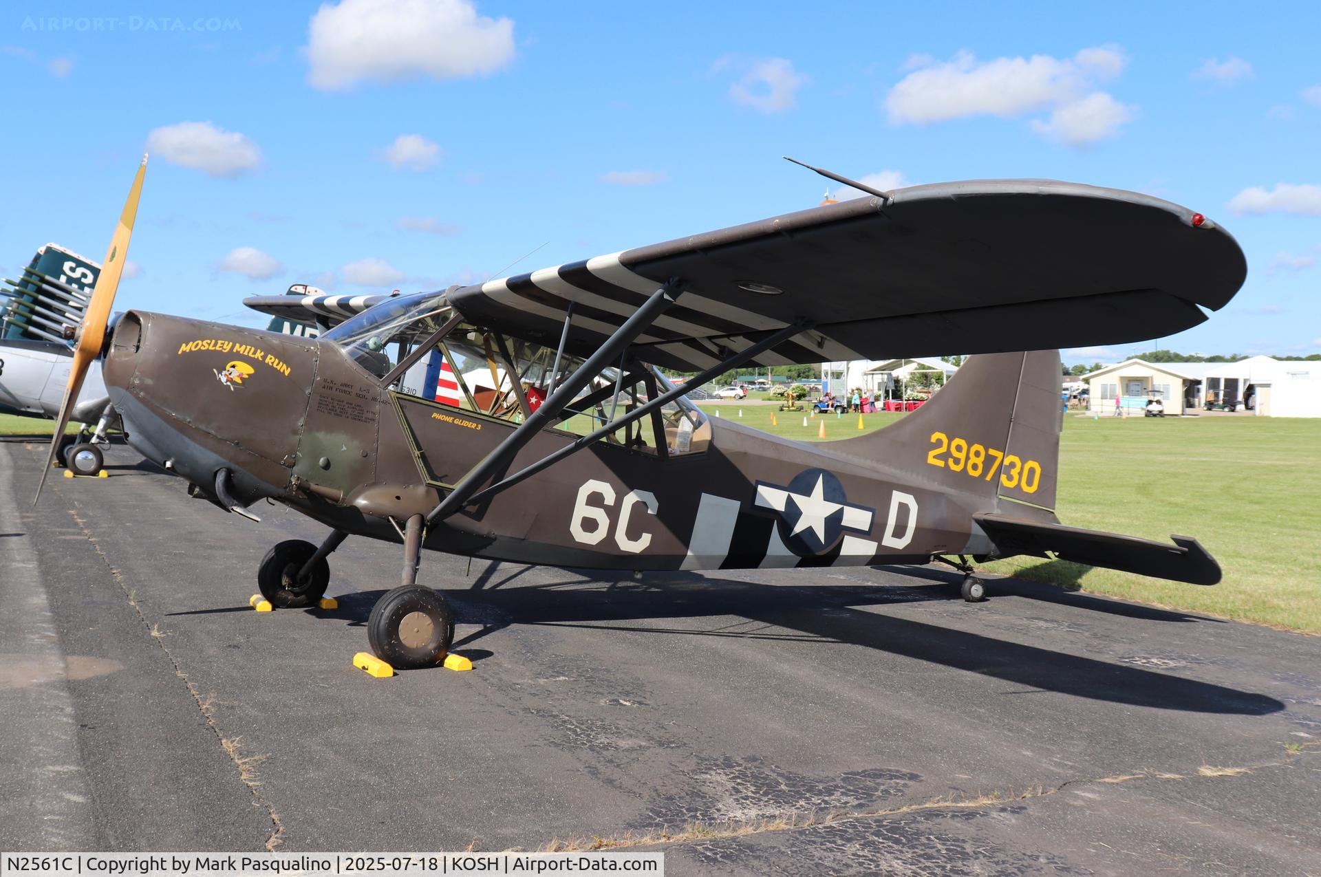 N2561C, Stinson L-5E Sentinel C/N 4472, Stinson L-5E
