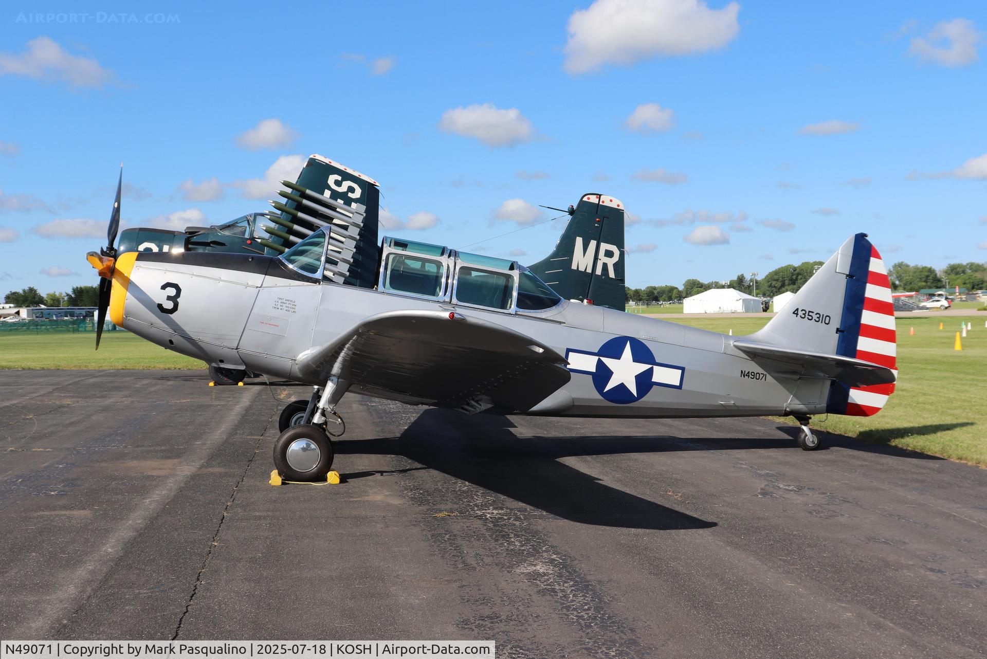 N49071, 1943 Fairchild M-62B C/N T43-5310, Fairchild PT-26A