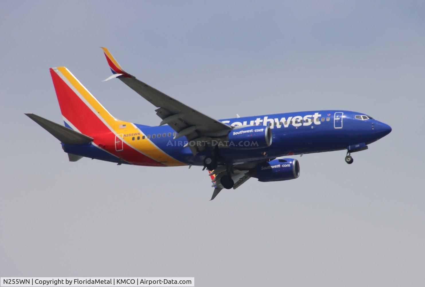N255WN, 2006 Boeing 737-7H4 C/N 32513, SWA 737 zx den-mco