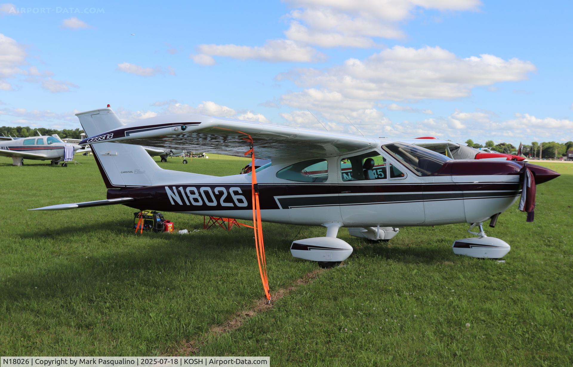 N18026, 1976 Cessna 177B Cardinal C/N 17702525, Cessna 177B