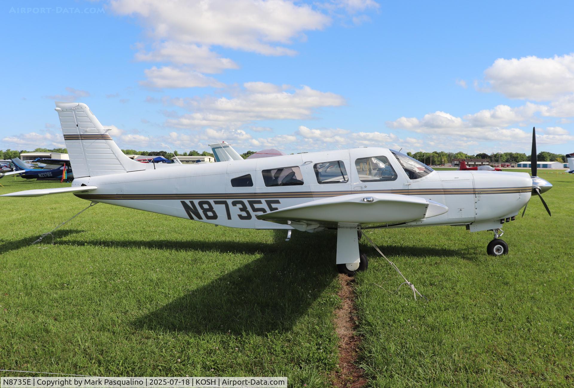 N8735E, 1976 Piper PA-32R-300 Cherokee Lance C/N 32R7680169, Piper PA-32R-300