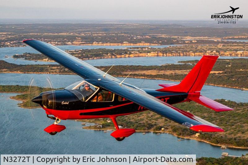 N3272T, 1967 Cessna 177 Cardinal C/N 17700572, Red Tag Art's Cardinal over Texas