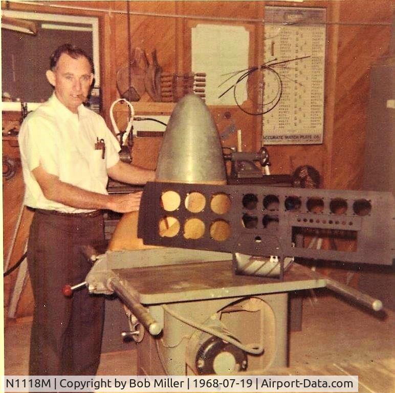 N1118M, 1970 Thorp T-18 Tiger C/N 390, construction by Bob Miller