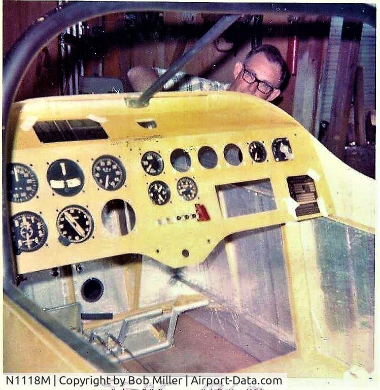 N1118M, 1970 Thorp T-18 Tiger C/N 390, construction by Bob Miller 1960s