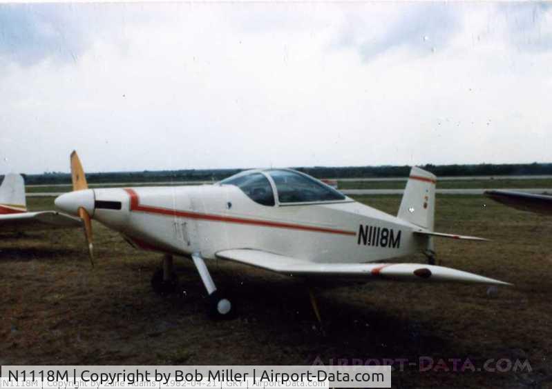 N1118M, 1970 Thorp T-18 Tiger C/N 390, original paints scheme 1970s