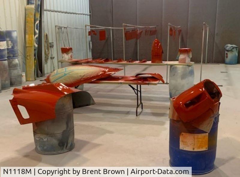 N1118M, 1970 Thorp T-18 Tiger C/N 390, restoration 2023