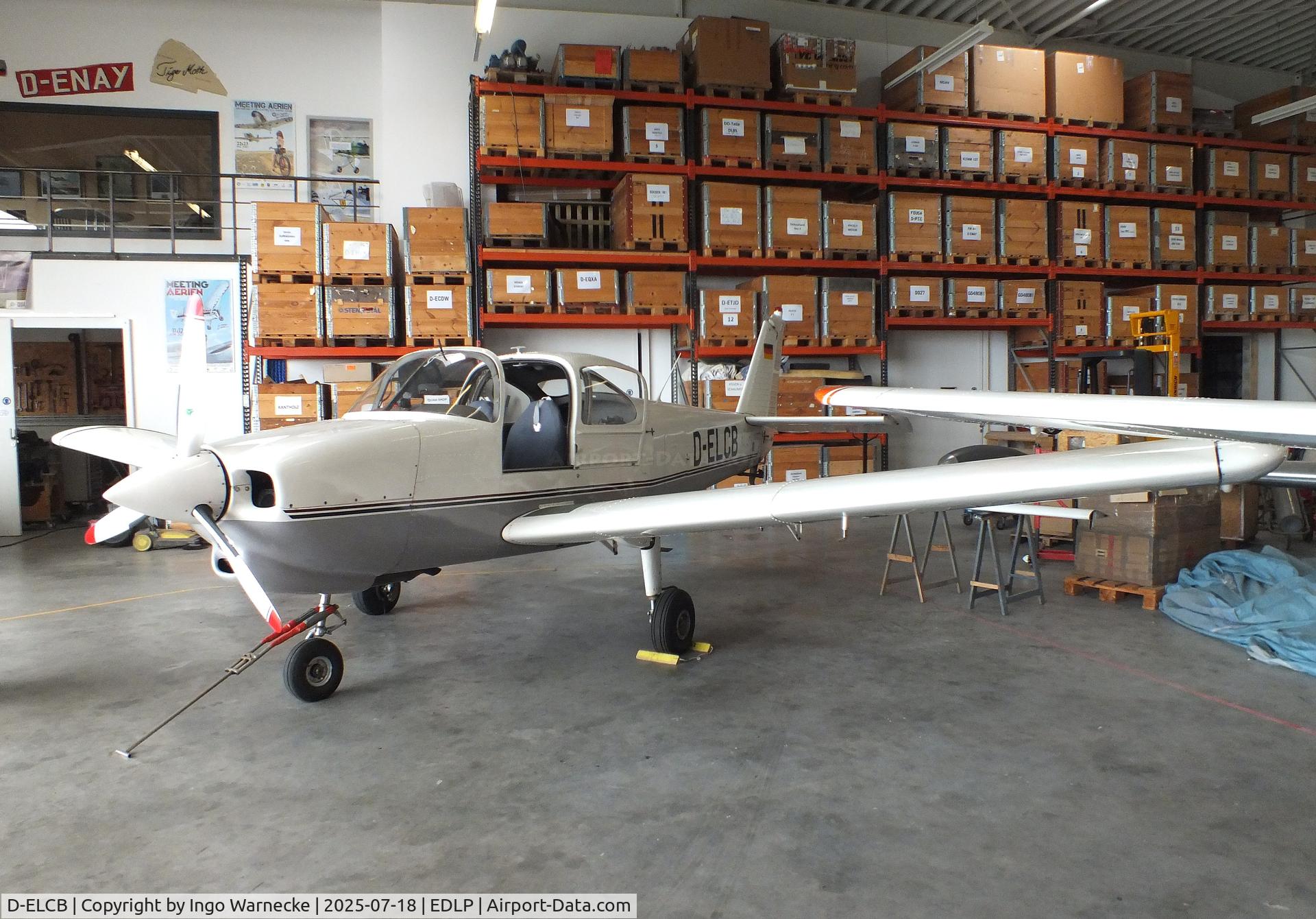 D-ELCB, Fuji FA-200-180 Aero Subaru C/N 272, Fuji FA-200-180 Aero Subaru at the Quax-Flieger e.V. at PAD Paderborn Lippstadt airport