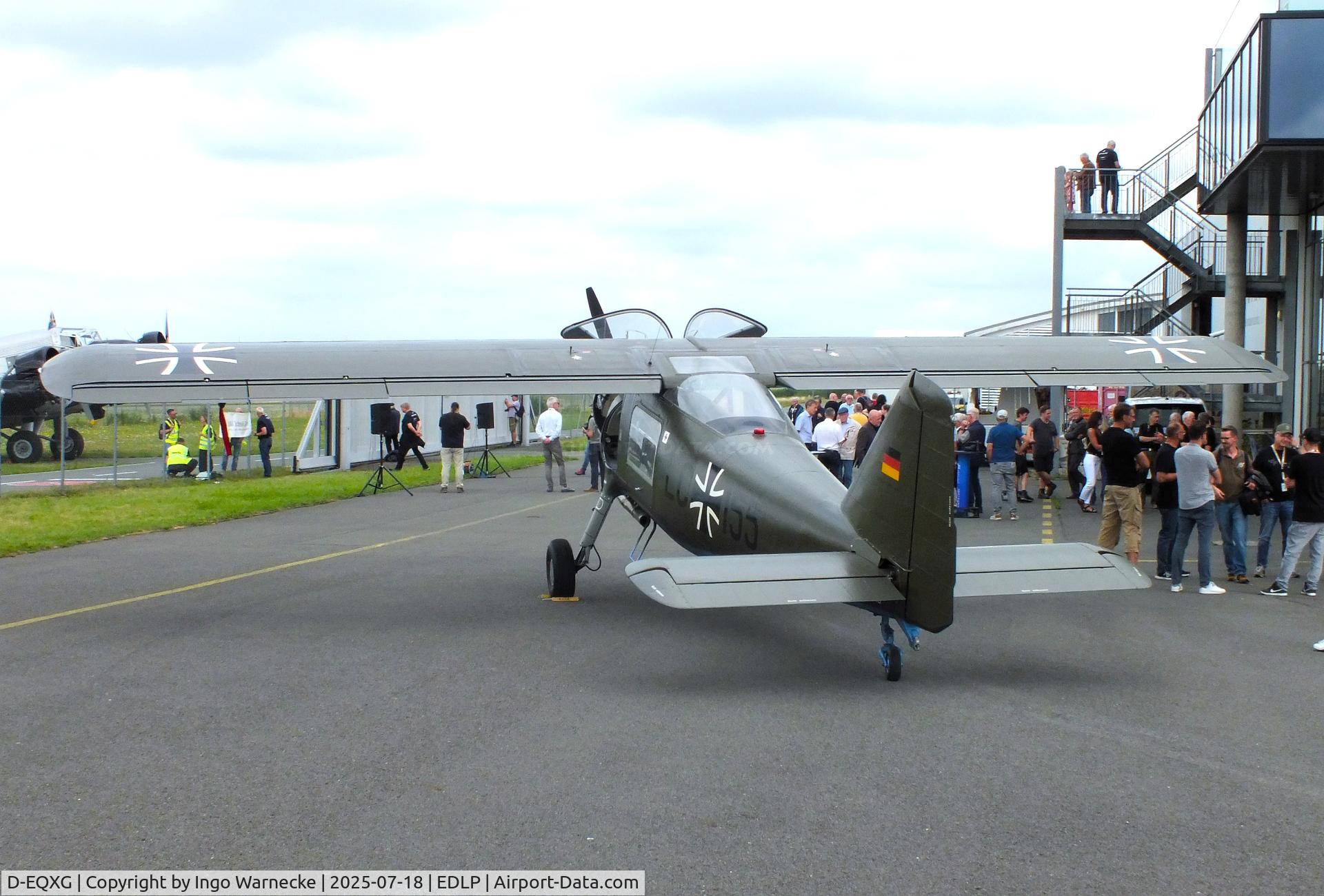 D-EQXG, 1959 Dornier Do-27A-3 C/N 429, Dornier Do 27A-3 at the Quax-Flieger e.V. at PAD Paderborn Lippstadt airport