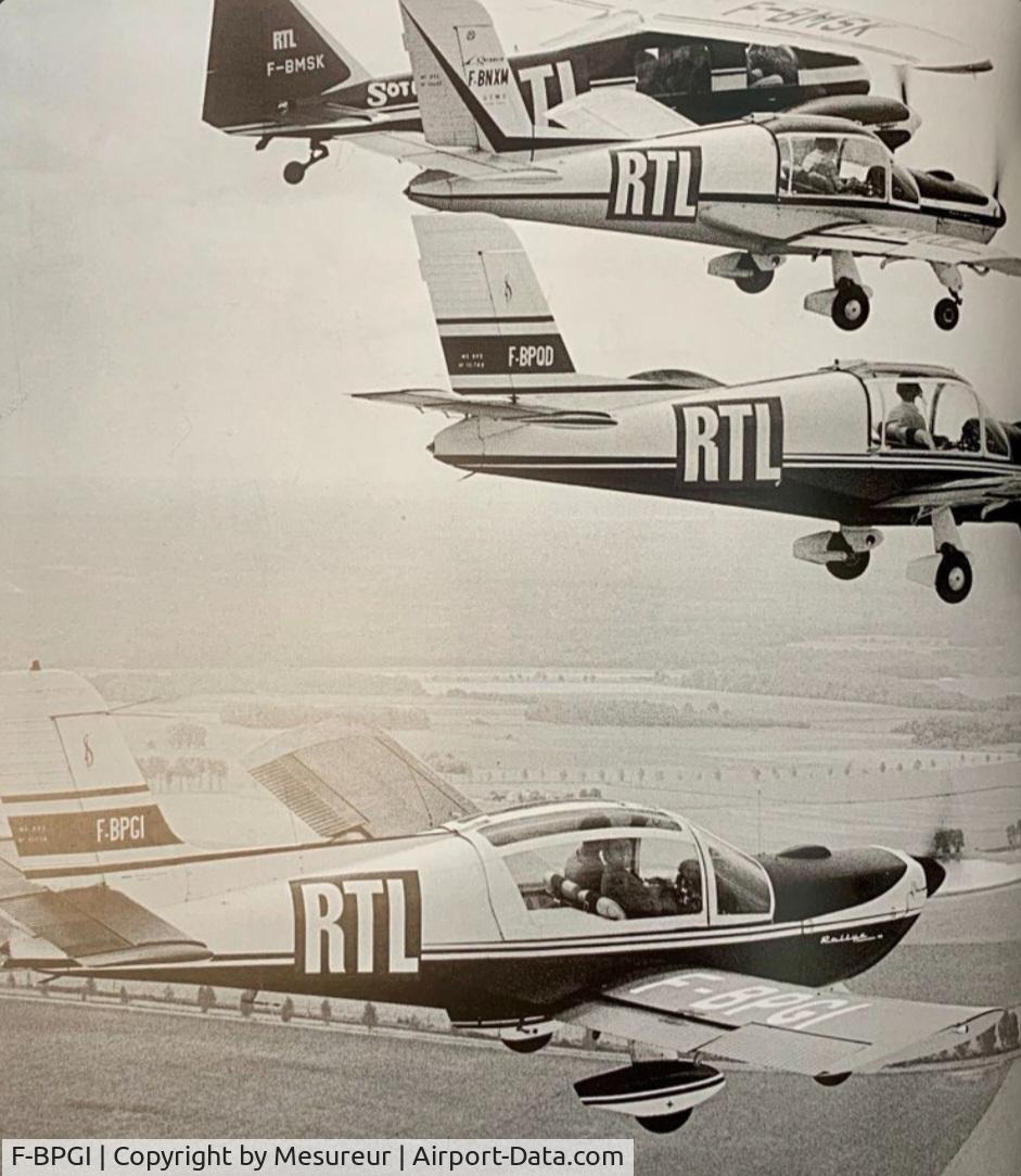 F-BPGI, Socata MS-893A Rallye Commodore 180 C/N 10774, RADIO RTL FRANCE AIR CRAFTS