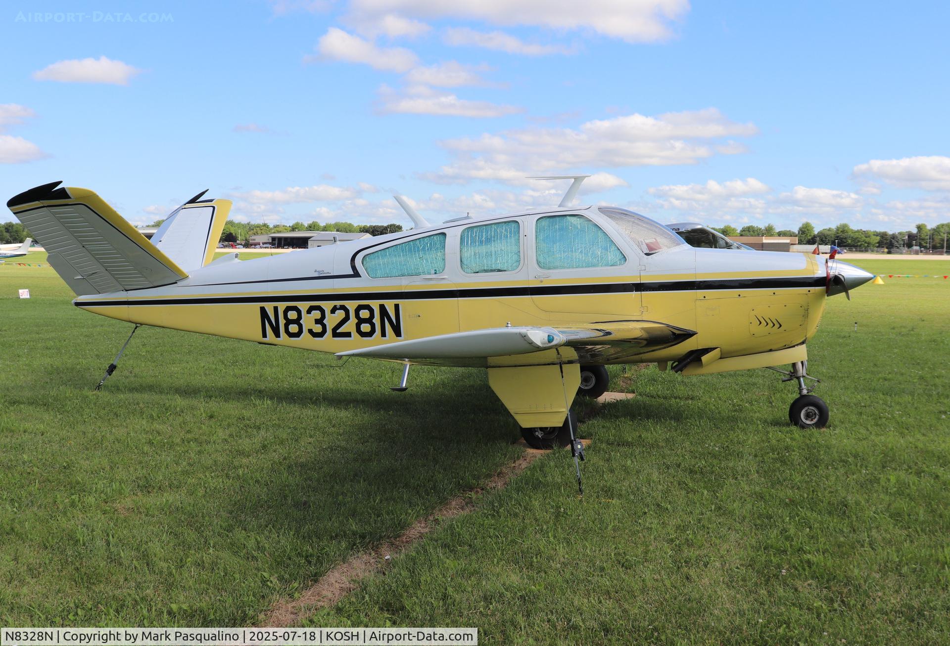 N8328N, 1968 Beech V35A Bonanza C/N D-8735, Beech V35A
