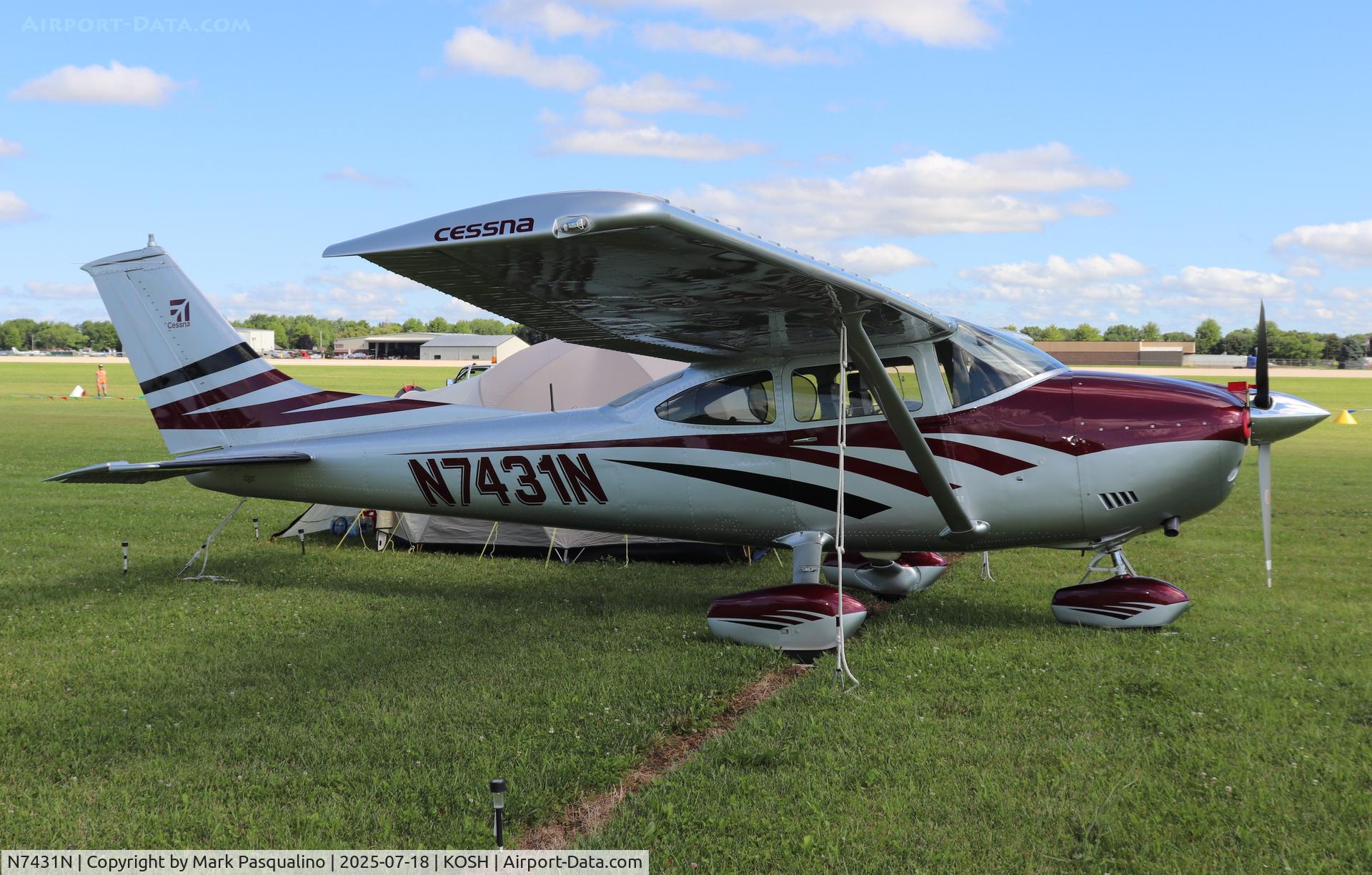 N7431N, 1974 Cessna 182P Skylane C/N 18263209, Cessna 182P