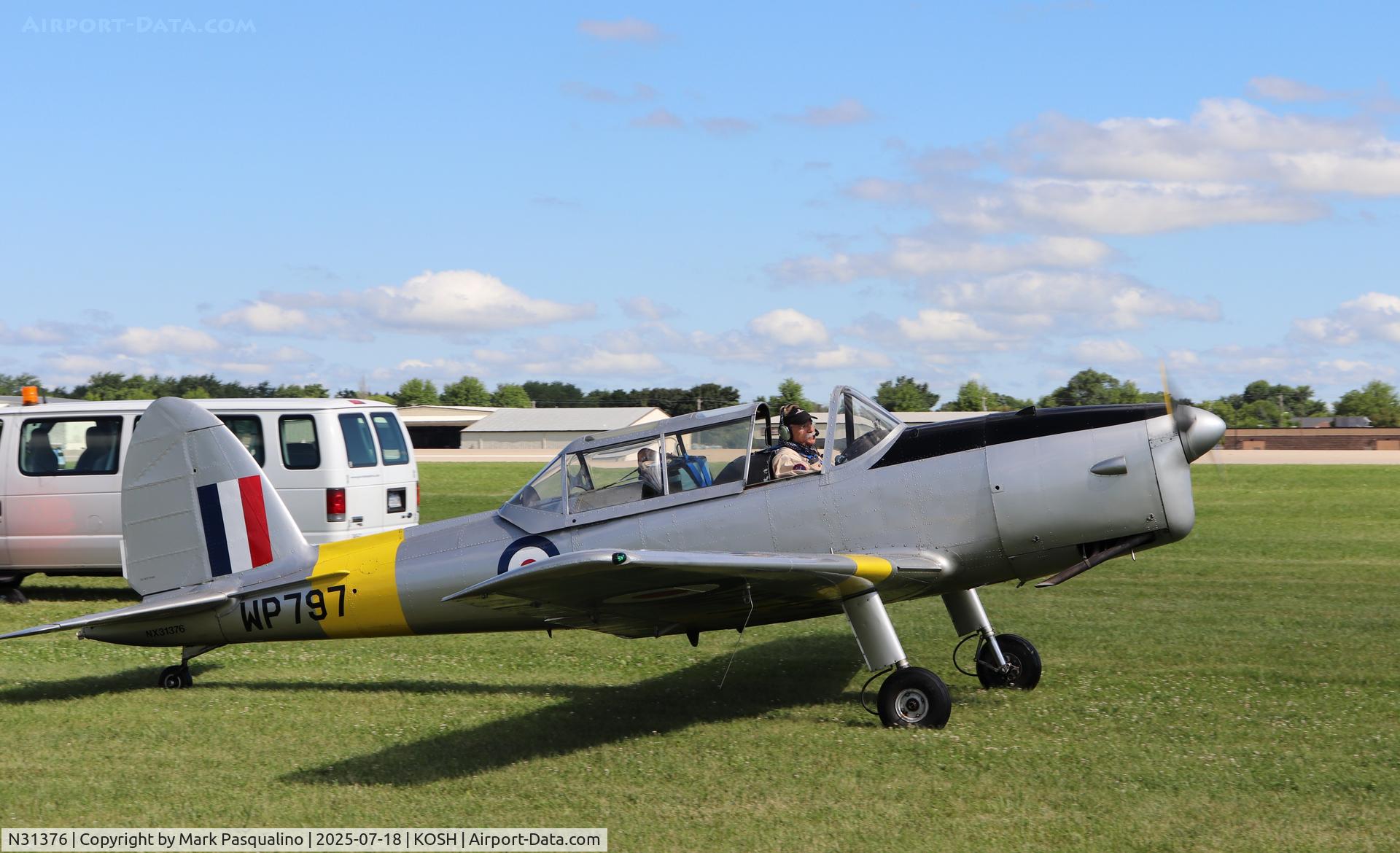 N31376, 1951 De Havilland DHC-1 Chipmunk T.10 C/N C1/0689 (DHB-580?), DHC-1 Chipmunk T.10