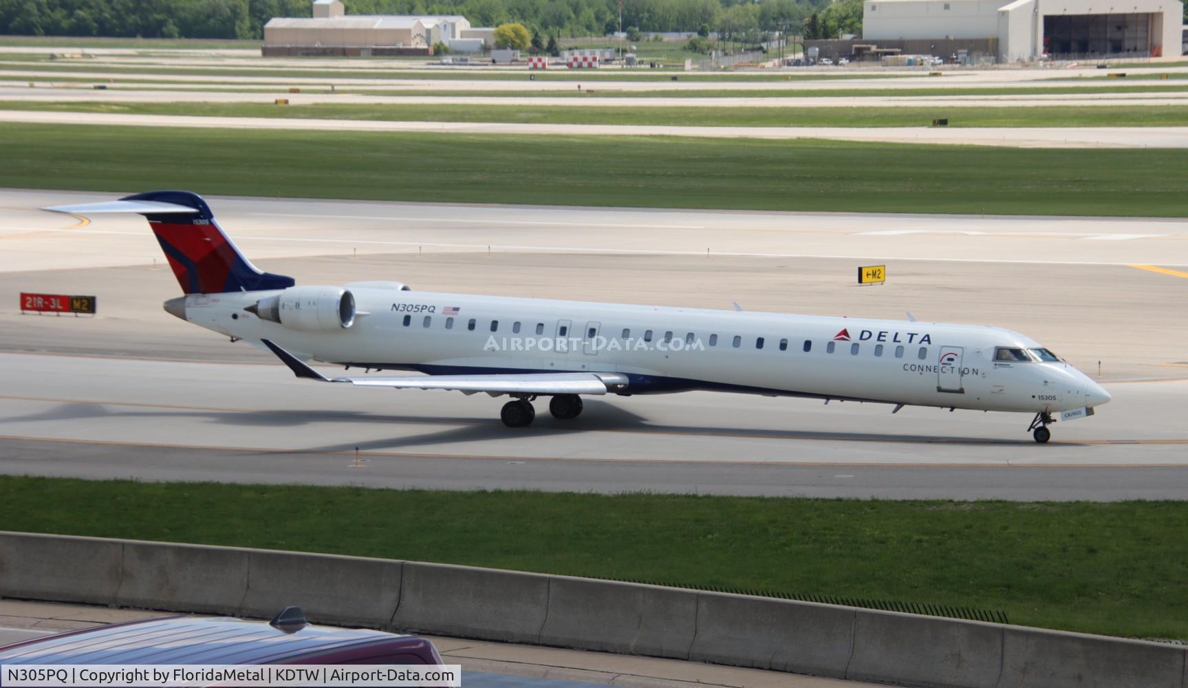 N305PQ, 2014 Bombardier CRJ-900LR (CL-600-2D24) C/N 15305, EDV/DAL CR9 zx dtw-roc