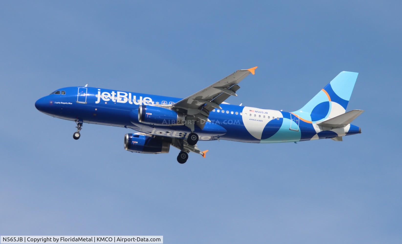 N565JB, 2003 Airbus A320-232 C/N 2031, JBU A320 nc zx buf-mco