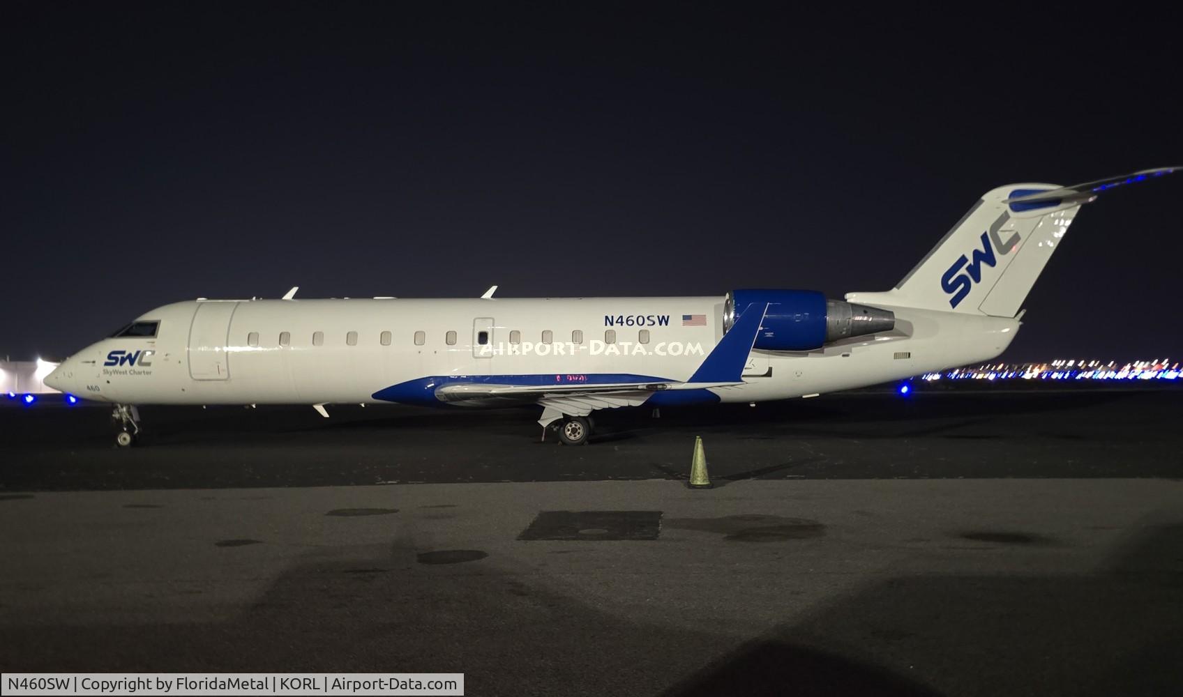 N460SW, 2003 Bombardier CRJ-200LR (CL-600-2B19) C/N 7803, SKW Charters CR2 zx 