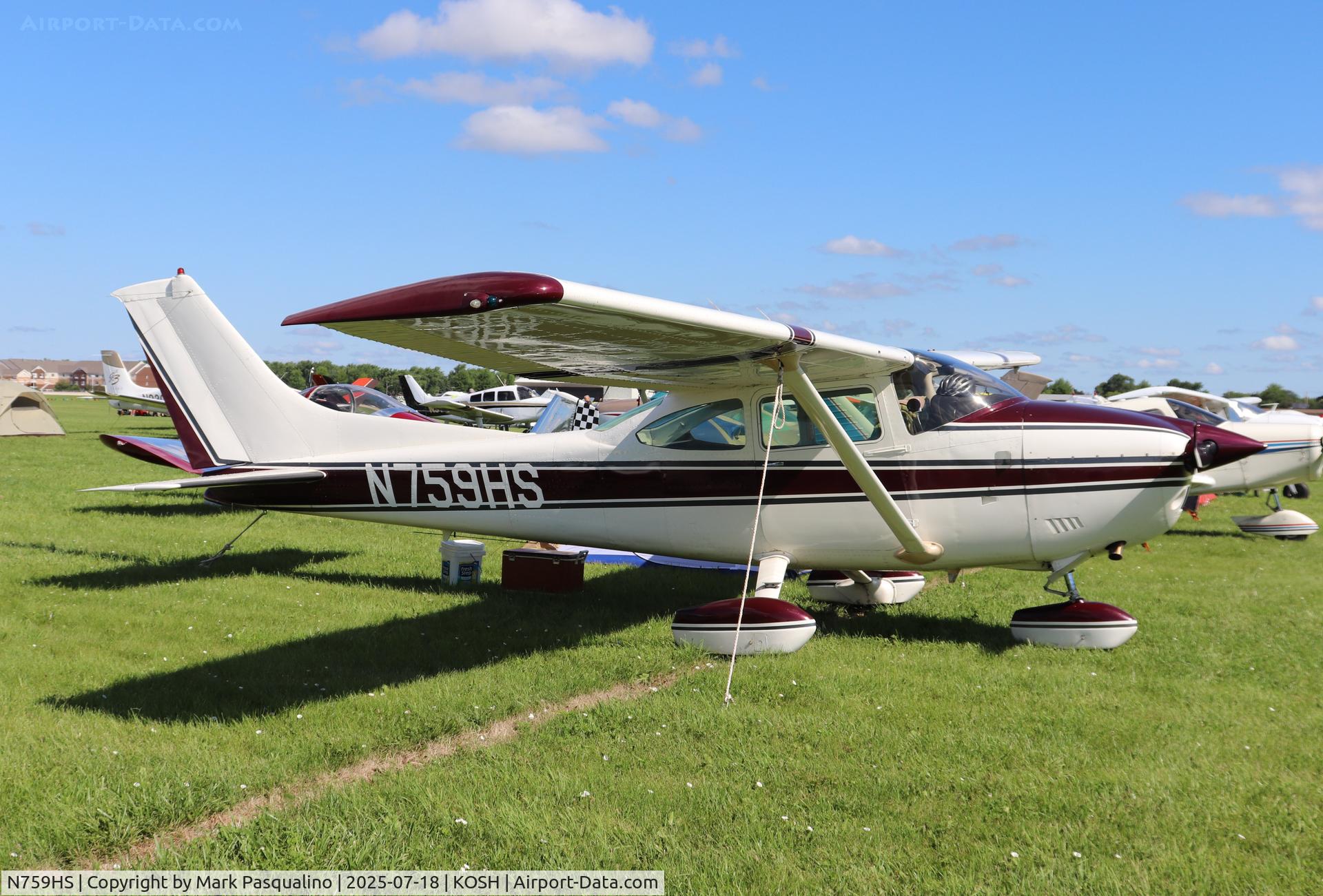 N759HS, 1977 Cessna 182Q Skylane C/N 18266012, Cessna 182Q