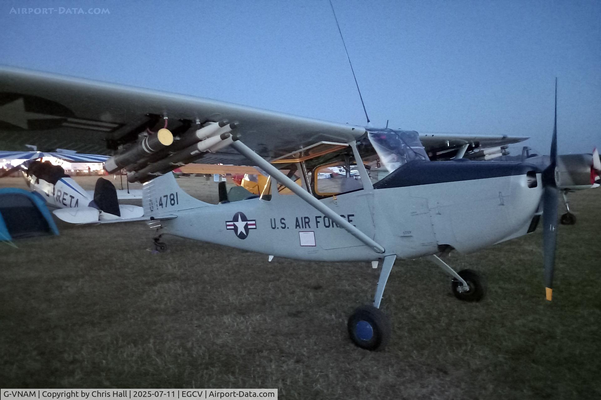 G-VNAM, 1951 Cessna L-19A Bird Dog C/N 21666, Sleapkosh 2025