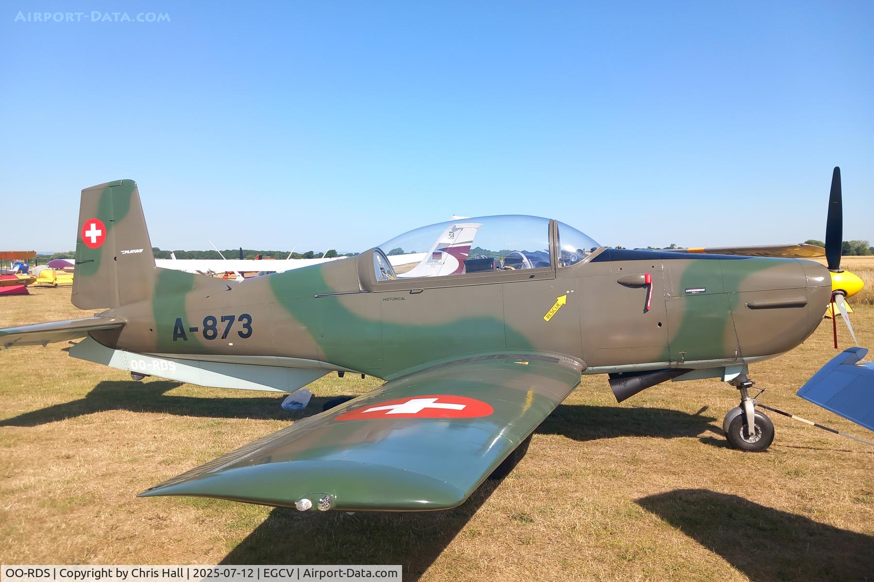 OO-RDS, 1959 Pilatus P3-05 C/N 511-60, Sleapkosh 2025