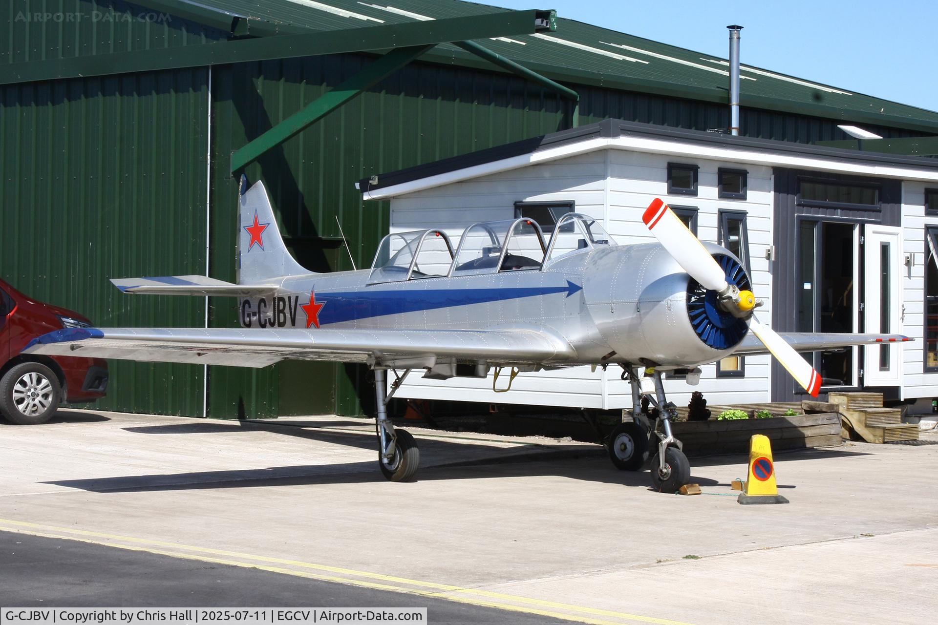 G-CJBV, 1986 Bacau Yak-52 C/N 867203, Sleapkosh 2025