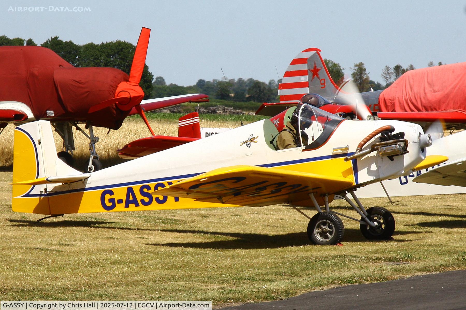 G-ASSY, 1968 Druine D.31 Turbulent Replica C/N PFA 586, Sleapkosh 2025