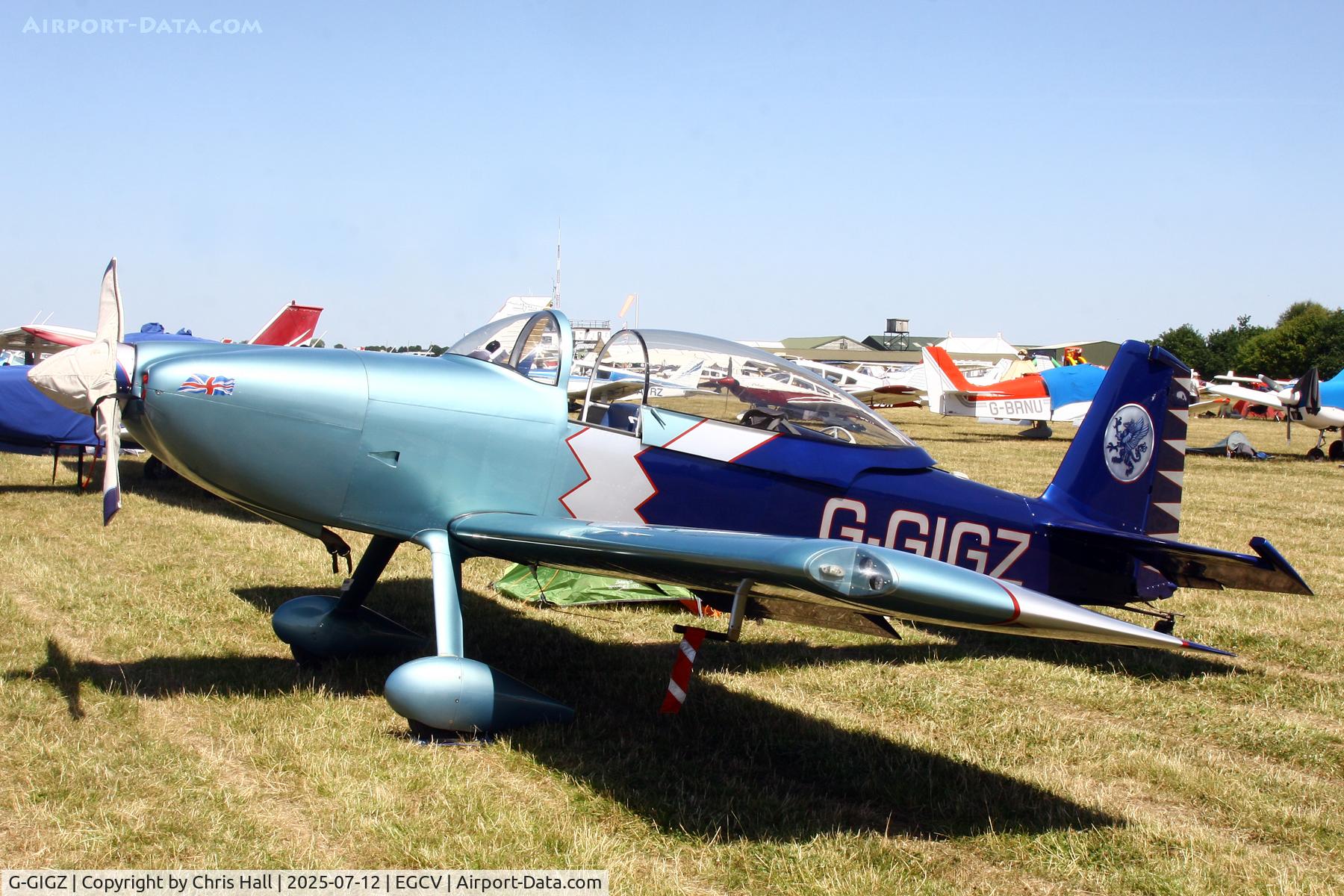 G-GIGZ, 2009 Vans RV-8 C/N PFA 303-14577, Sleapkosh 2025