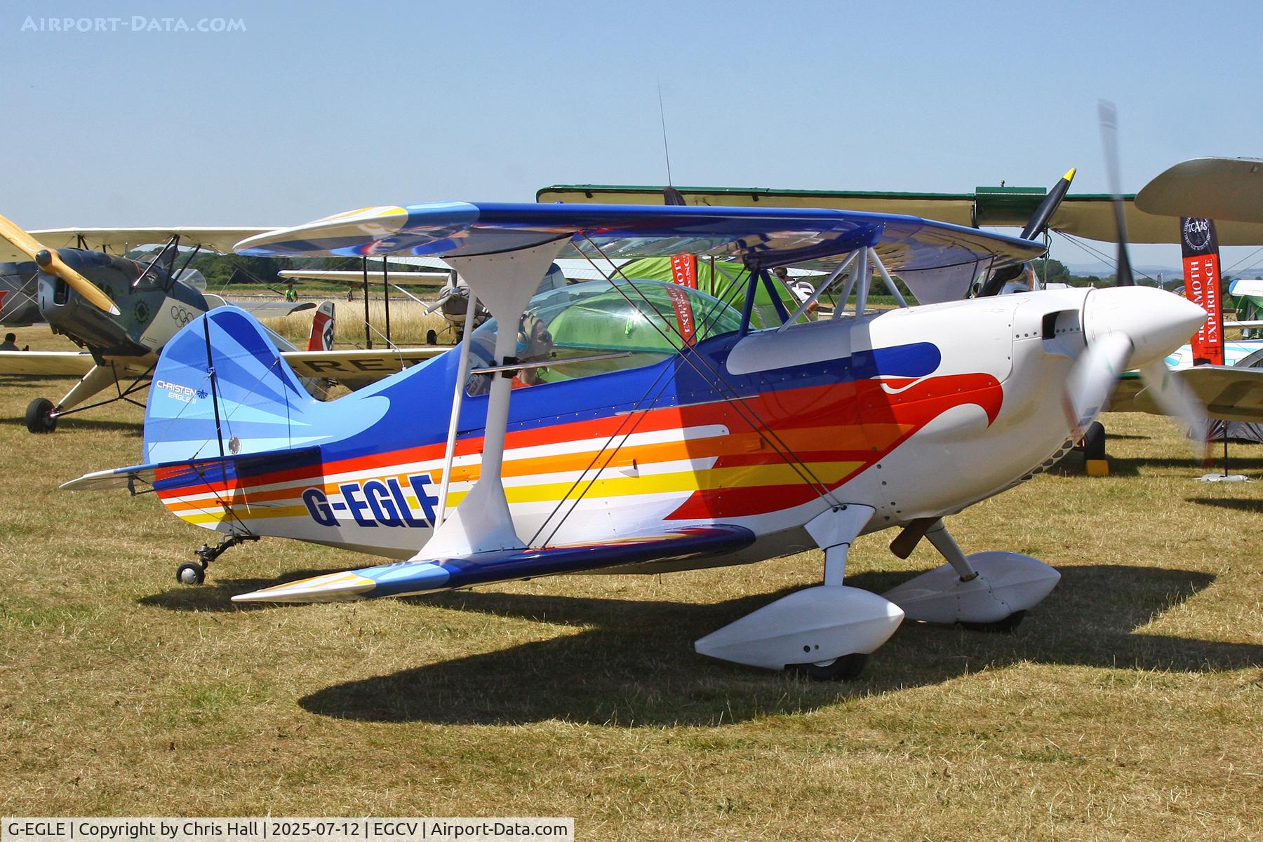 G-EGLE, 1980 Christen Eagle II C/N F0053, Sleapkosh 2025
