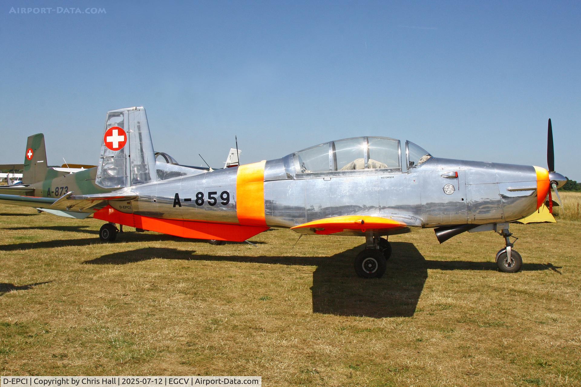 D-EPCI, 1959 Pilatus P3-05 C/N 497-46, Sleapkosh 2025