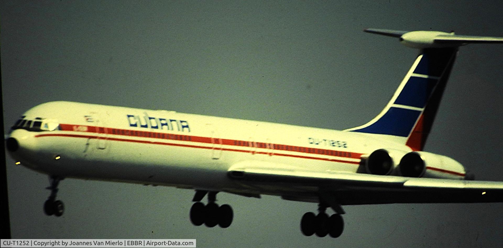 CU-T1252, Ilyushin IL62 C/N 2343341, ex-slide