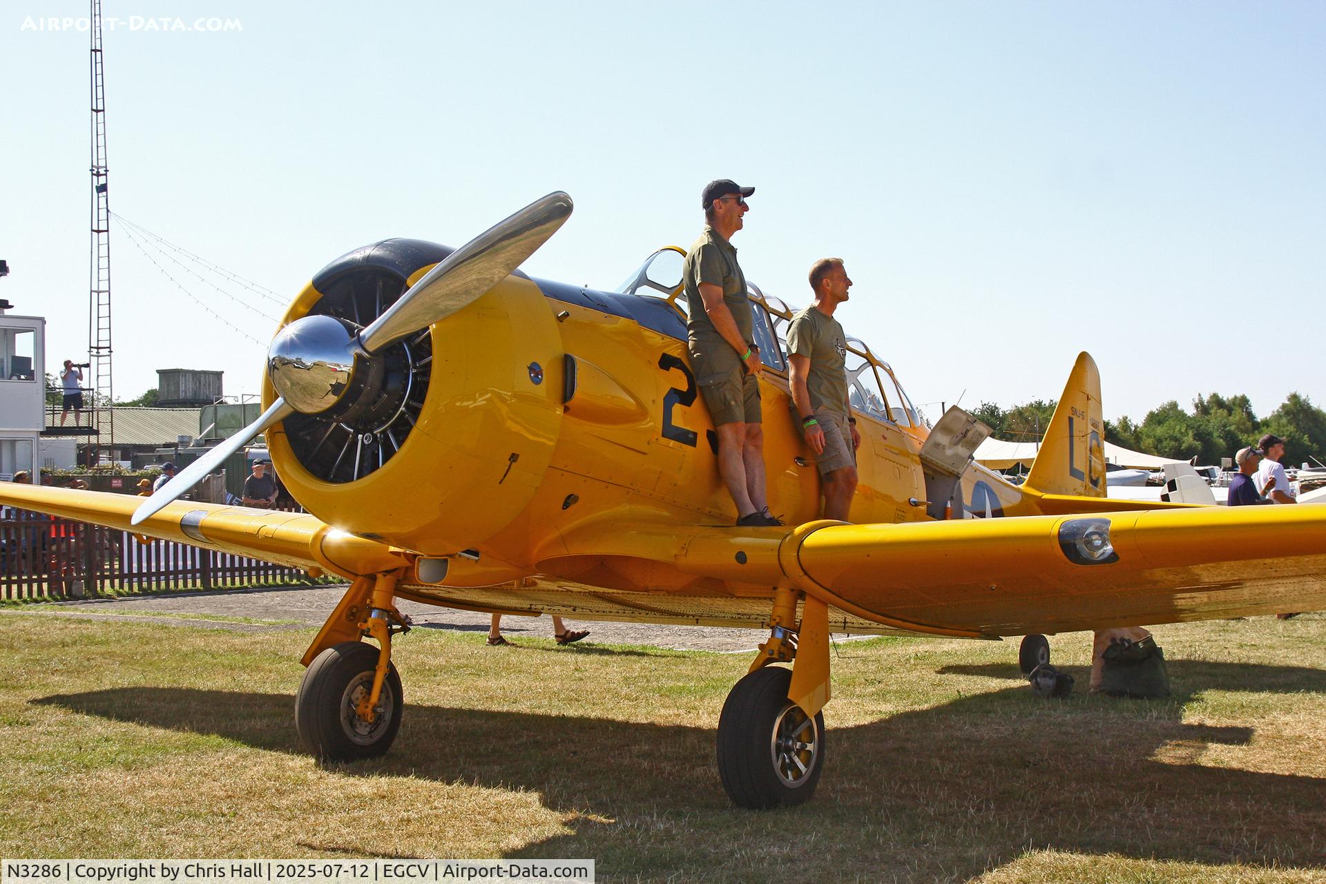 N3286, 1944 North American SNJ-5 Texan Texan C/N 88-15356, Sleapkosh 2025