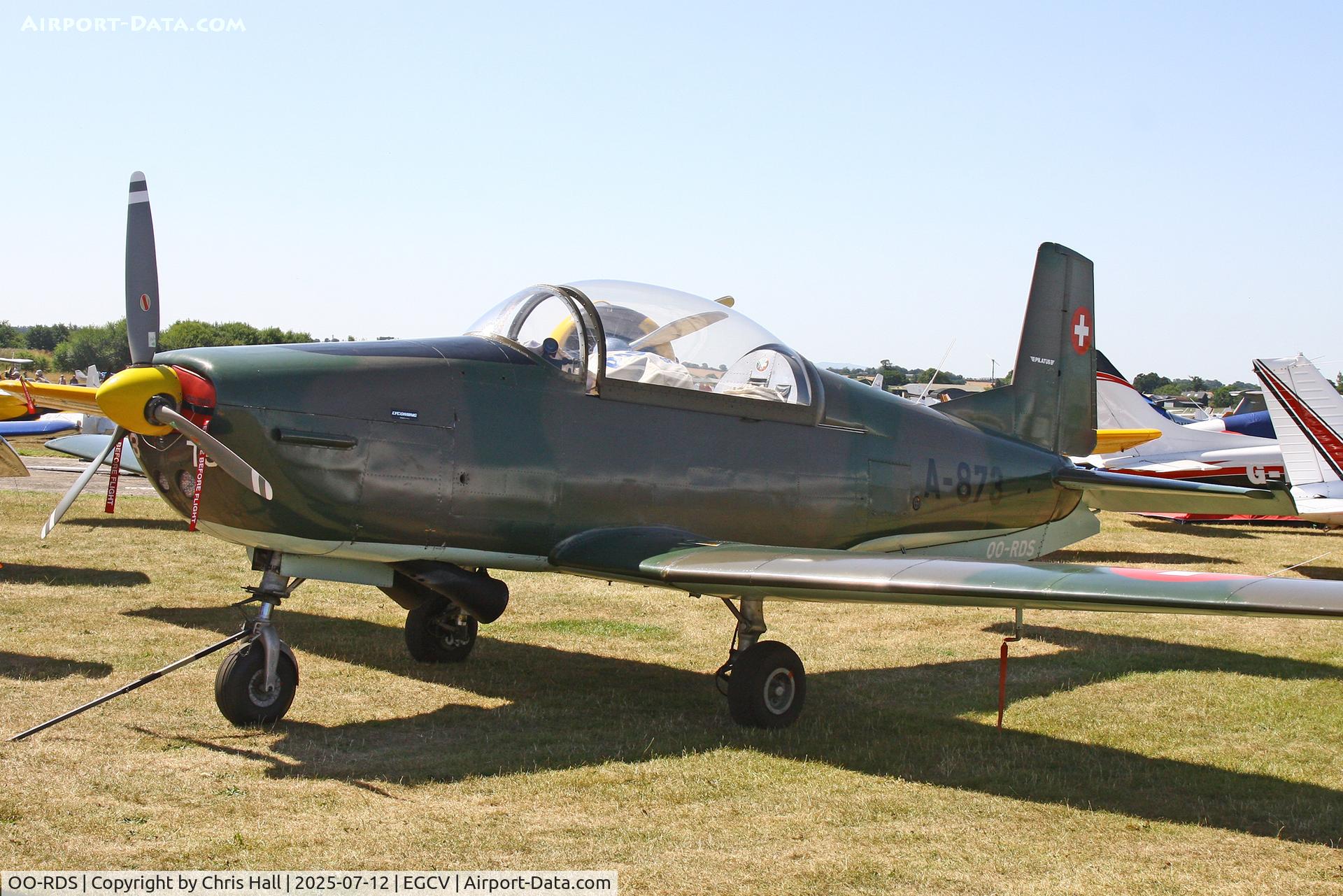 OO-RDS, 1959 Pilatus P3-05 C/N 511-60, Sleapkosh 2025