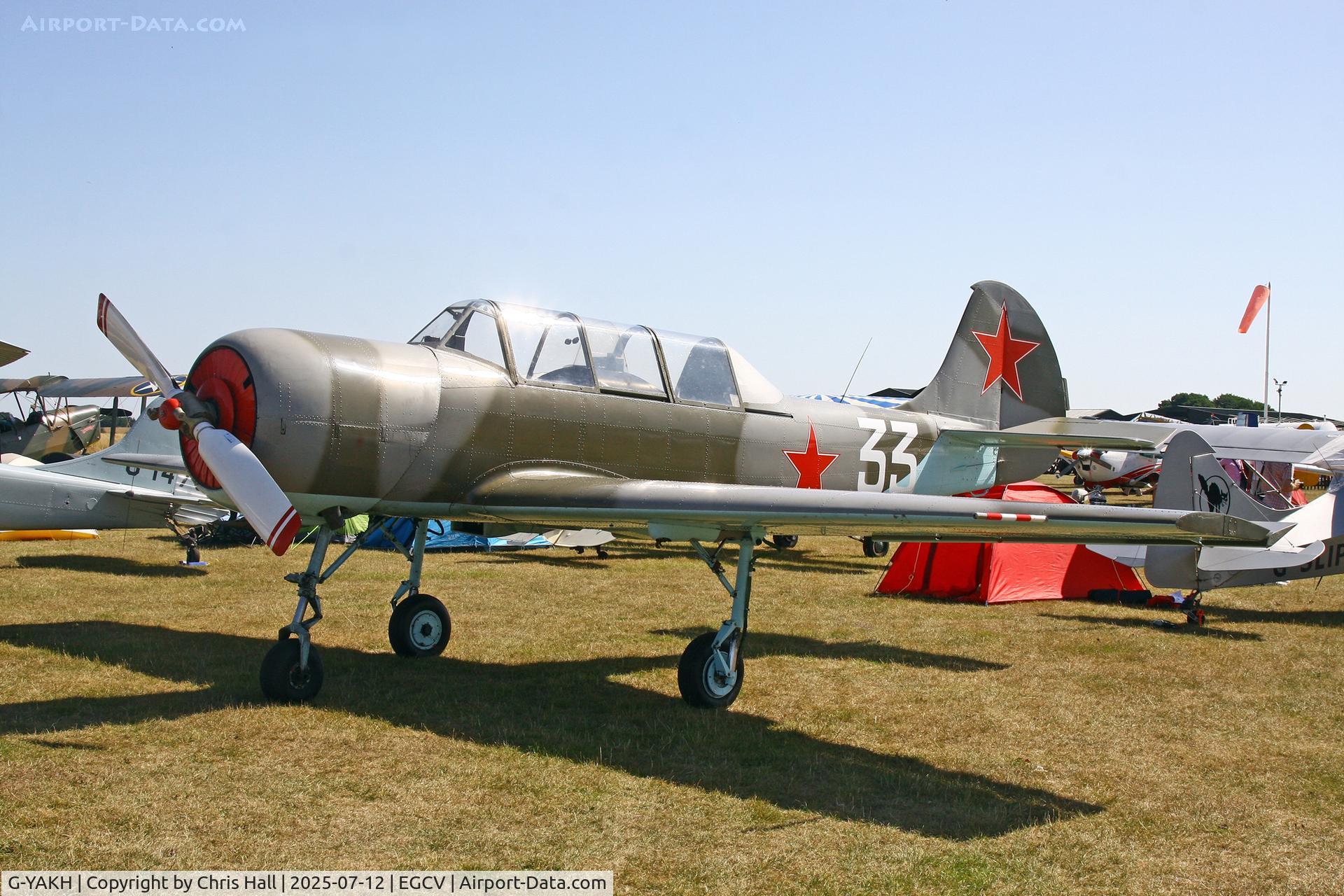 G-YAKH, 1989 Bacau Yak-52 C/N 899915, Sleapkosh 2025