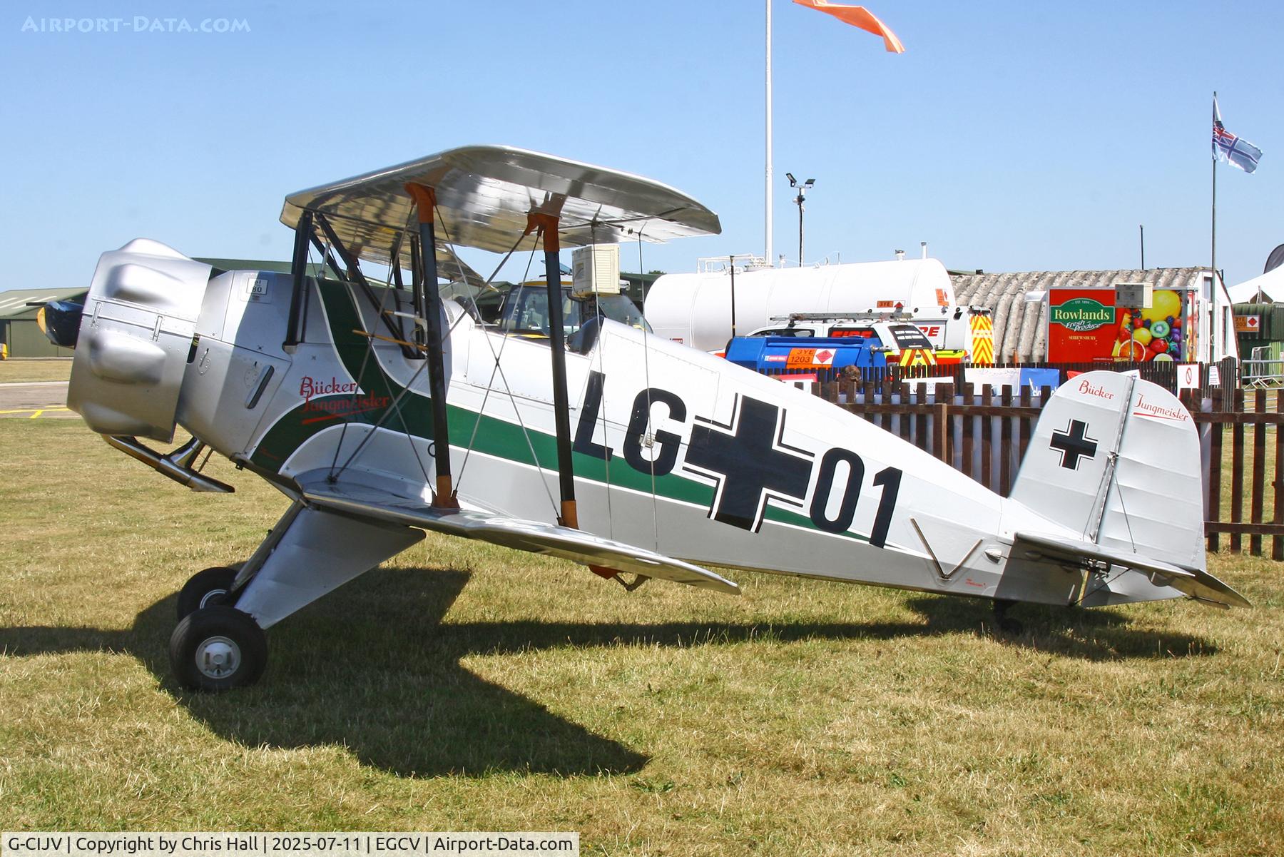 G-CIJV, 1940 CASA 1-133 Jungmeister C/N 35, Sleapkosh 2025