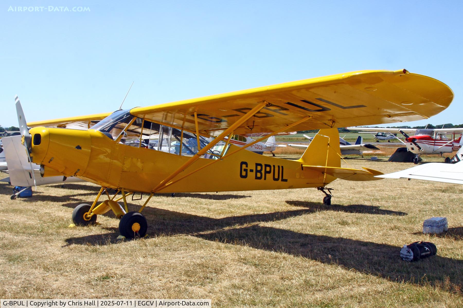 G-BPUL, 1953 Piper L-18C Super Cub (PA-18-95) C/N 18-2517, Sleapkosh 2025