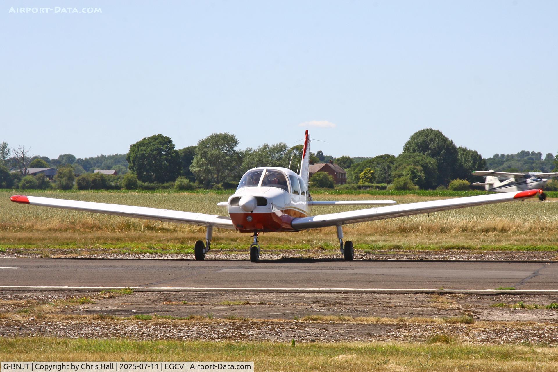 G-BNJT, 1981 Piper PA-28-161 Cherokee Warrior II C/N 28-8116184, Sleapkosh 2025