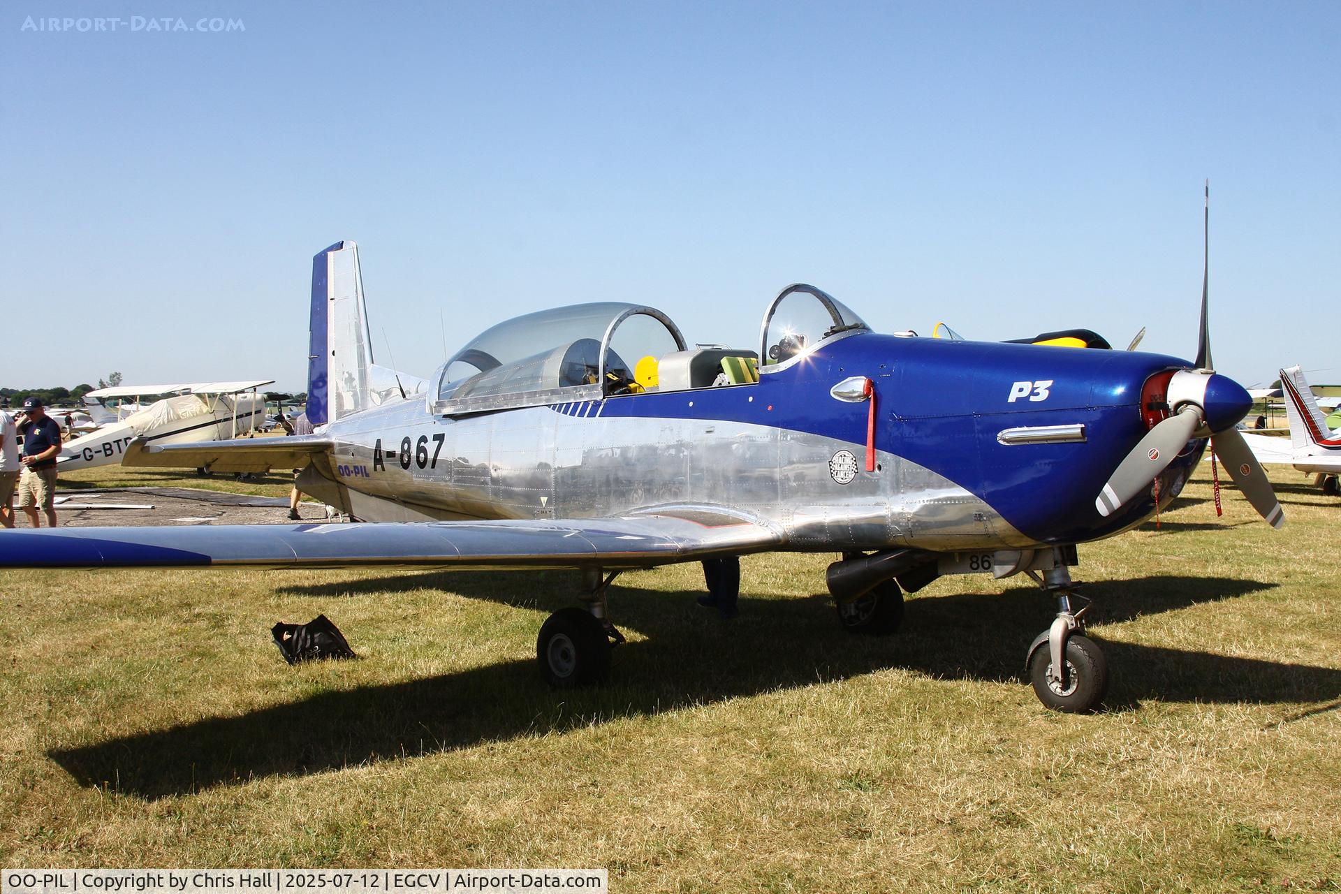 OO-PIL, 1959 Pilatus P3-05 C/N 505-54, Sleapkosh 2025