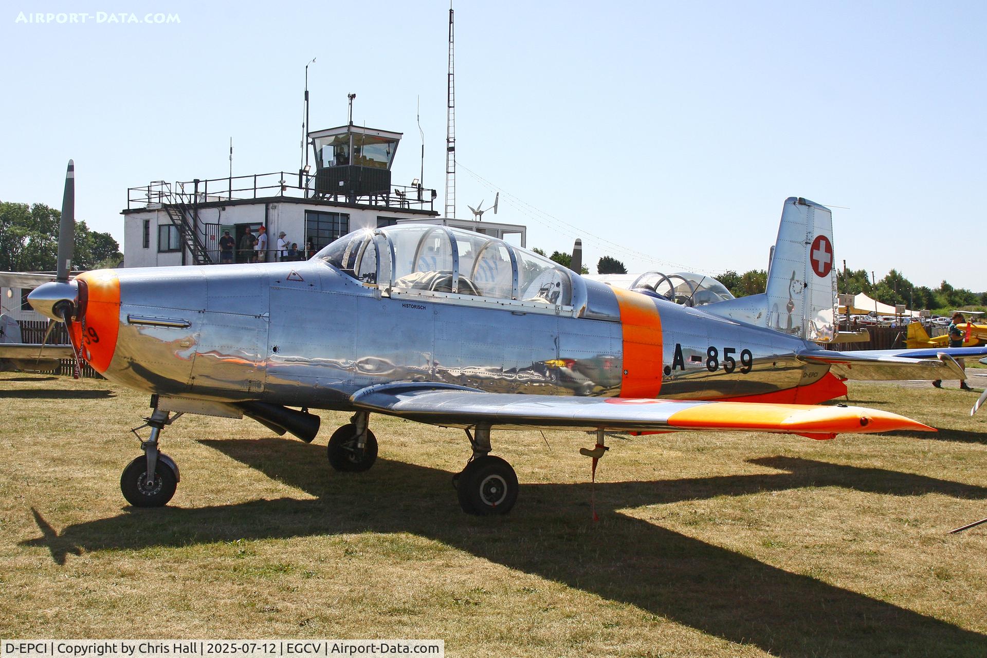 D-EPCI, 1959 Pilatus P3-05 C/N 497-46, Sleapkosh 2025