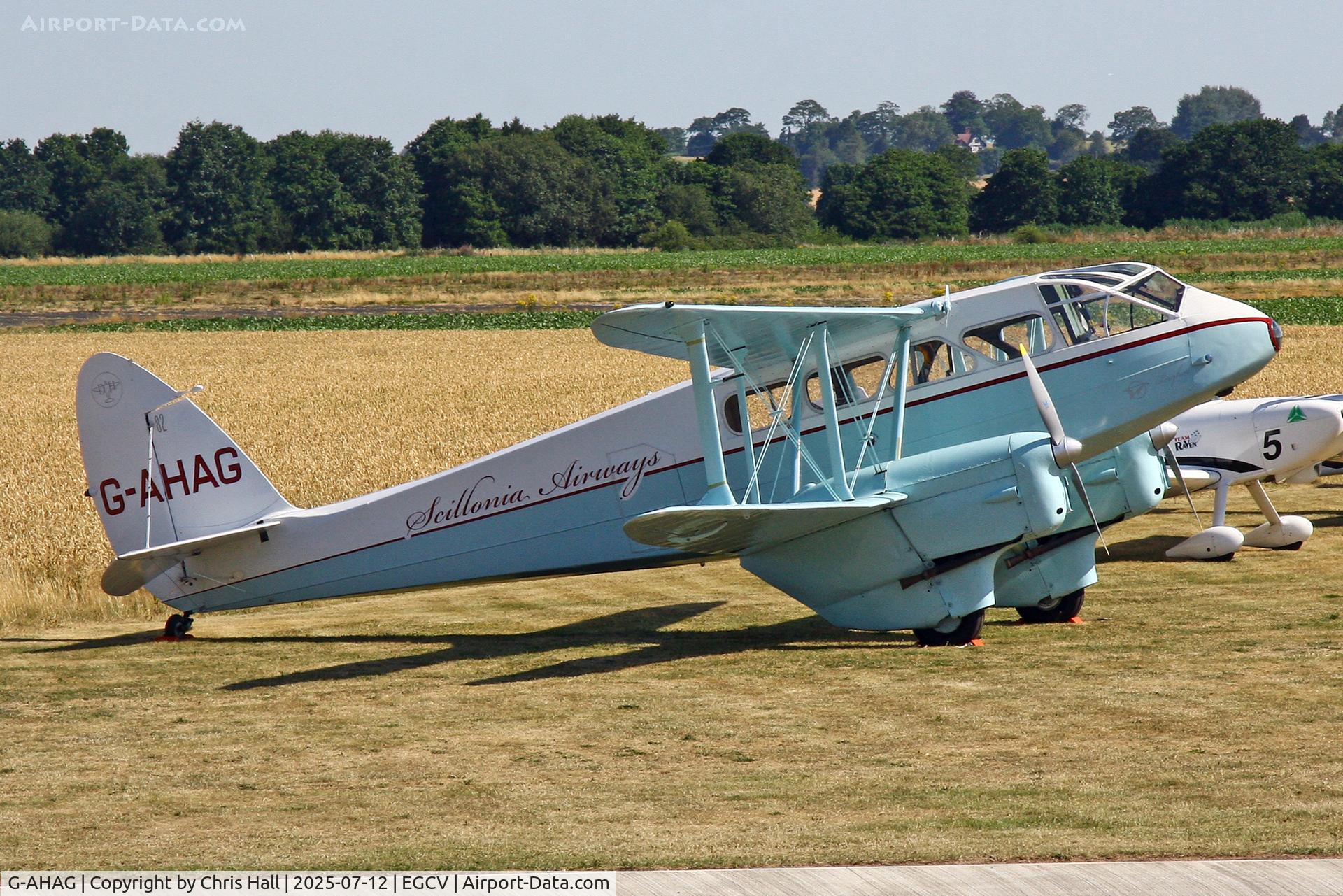 G-AHAG, 1945 De Havilland DH-89A Dominie I/Dragon Rapide C/N 6926, Sleapkosh 2025