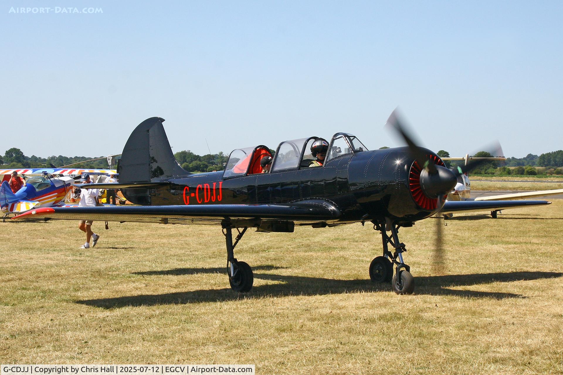 G-CDJJ, 1989 Bacau Yak-52 C/N 899912, Sleapkosh 2025