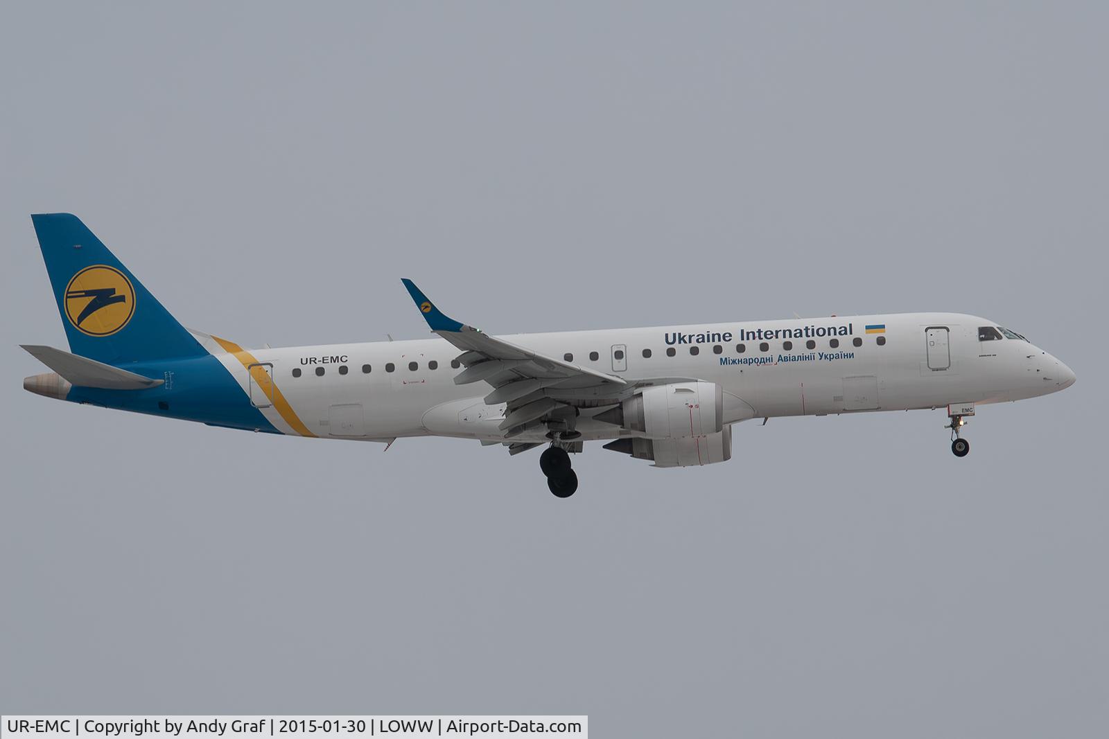 UR-EMC, 2013 Embraer 190STD (ERJ-190-100) C/N 19000589, Ukraine International EMB190