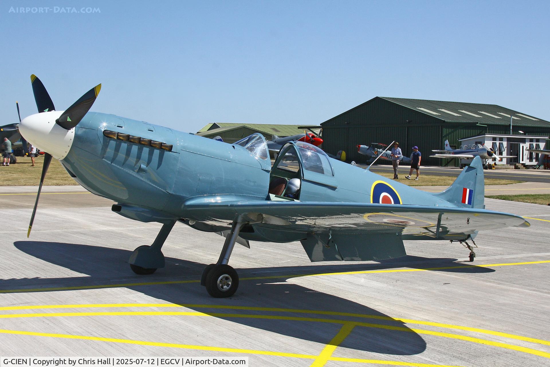 G-CIEN, 2014 Supermarine Aircraft Spitfire Mk.26 C/N PFA 324-14492, Sleapkosh 2025