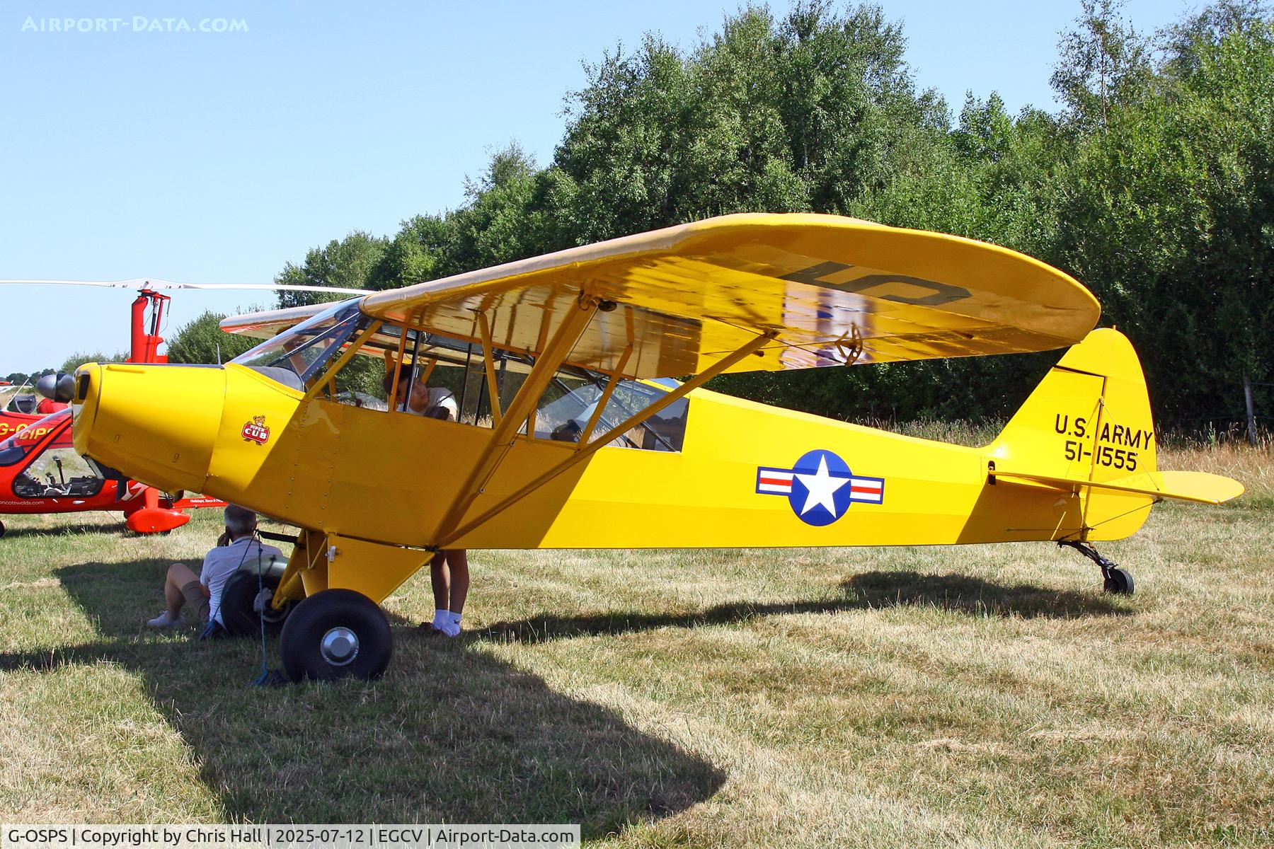 G-OSPS, 1951 Piper L-18C Super Cub (PA-18-95) C/N 18-1555, Sleapkosh 2025